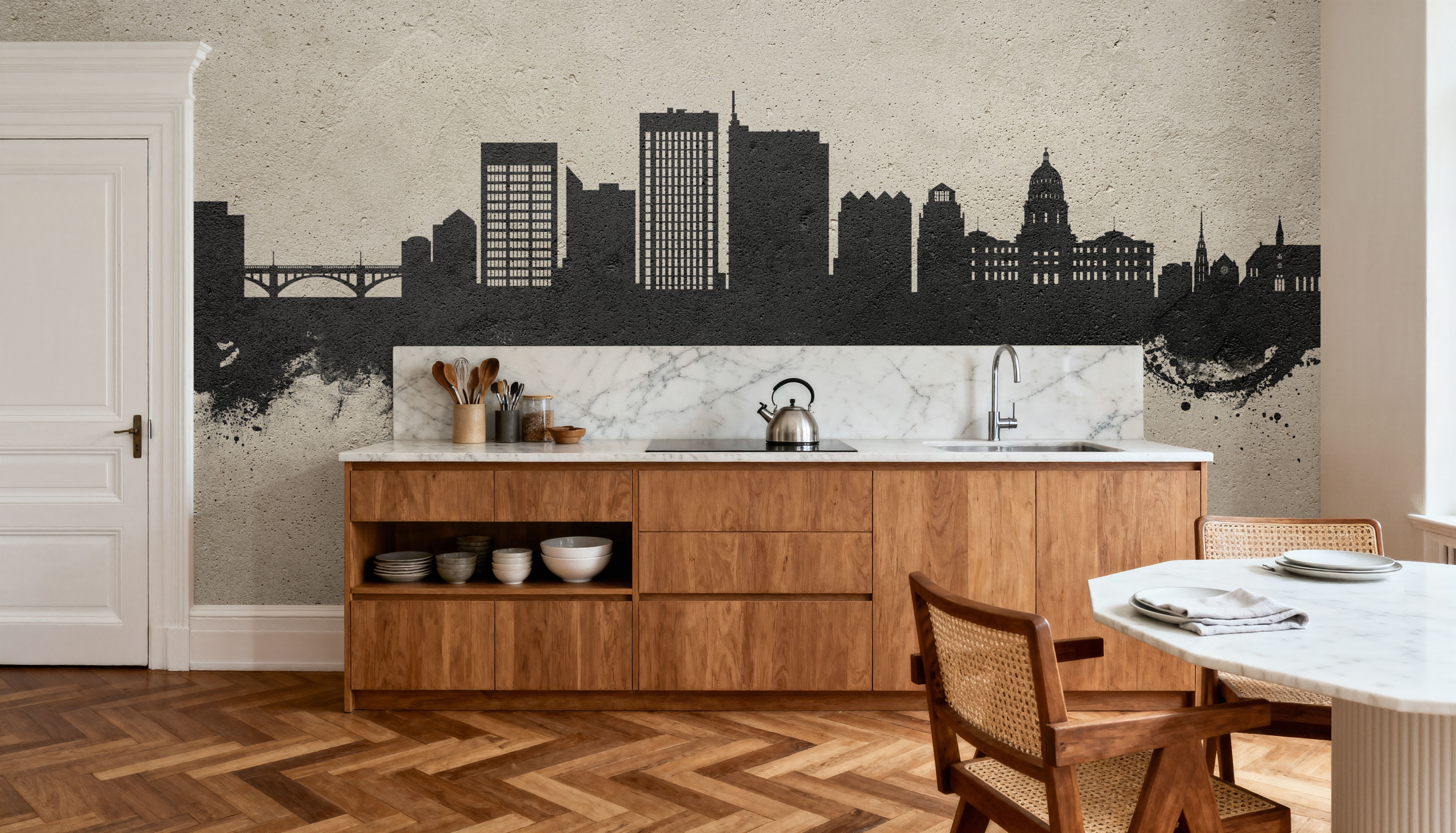 Boise Idaho Skyline Concrete