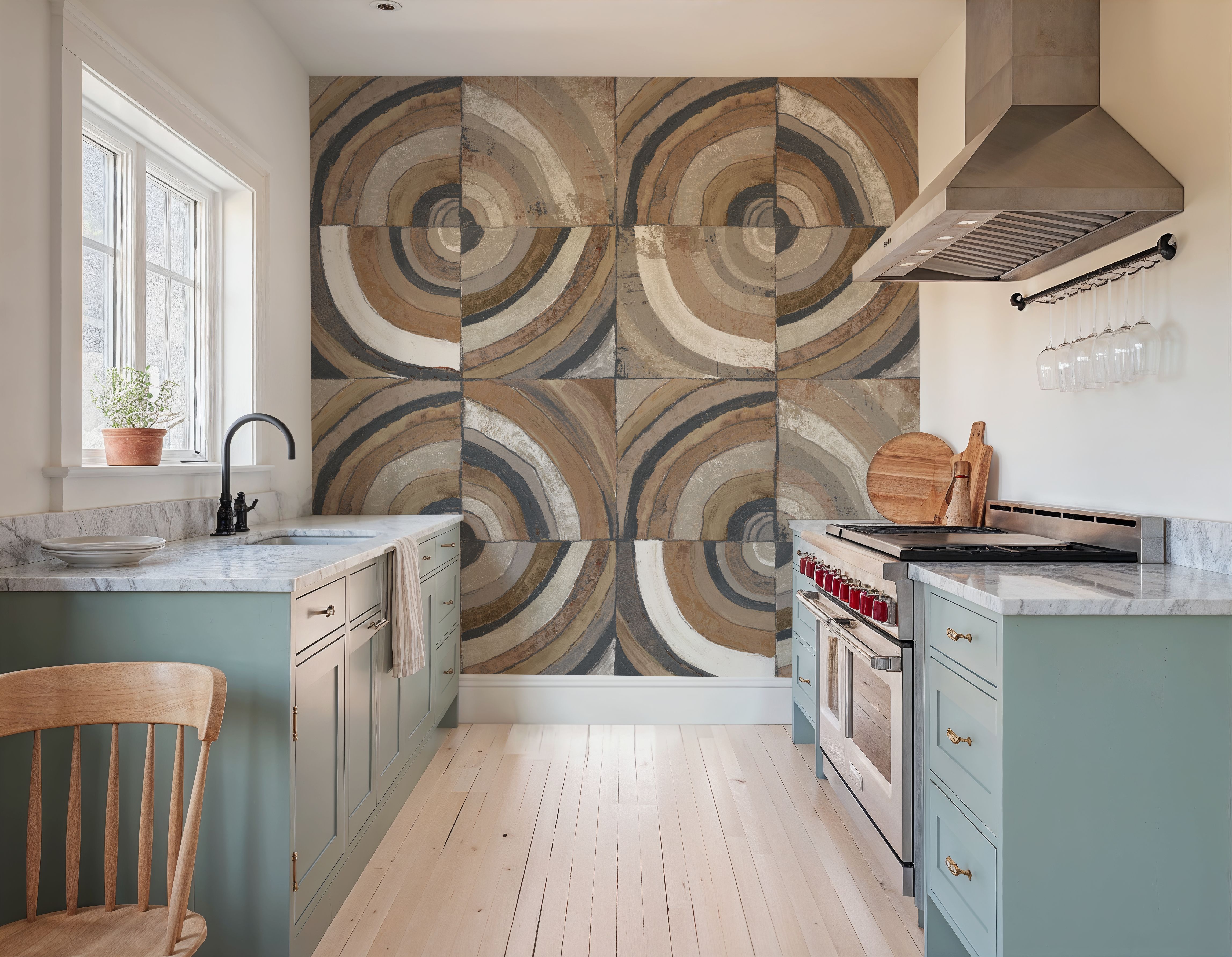 The Center I Abstract Dark