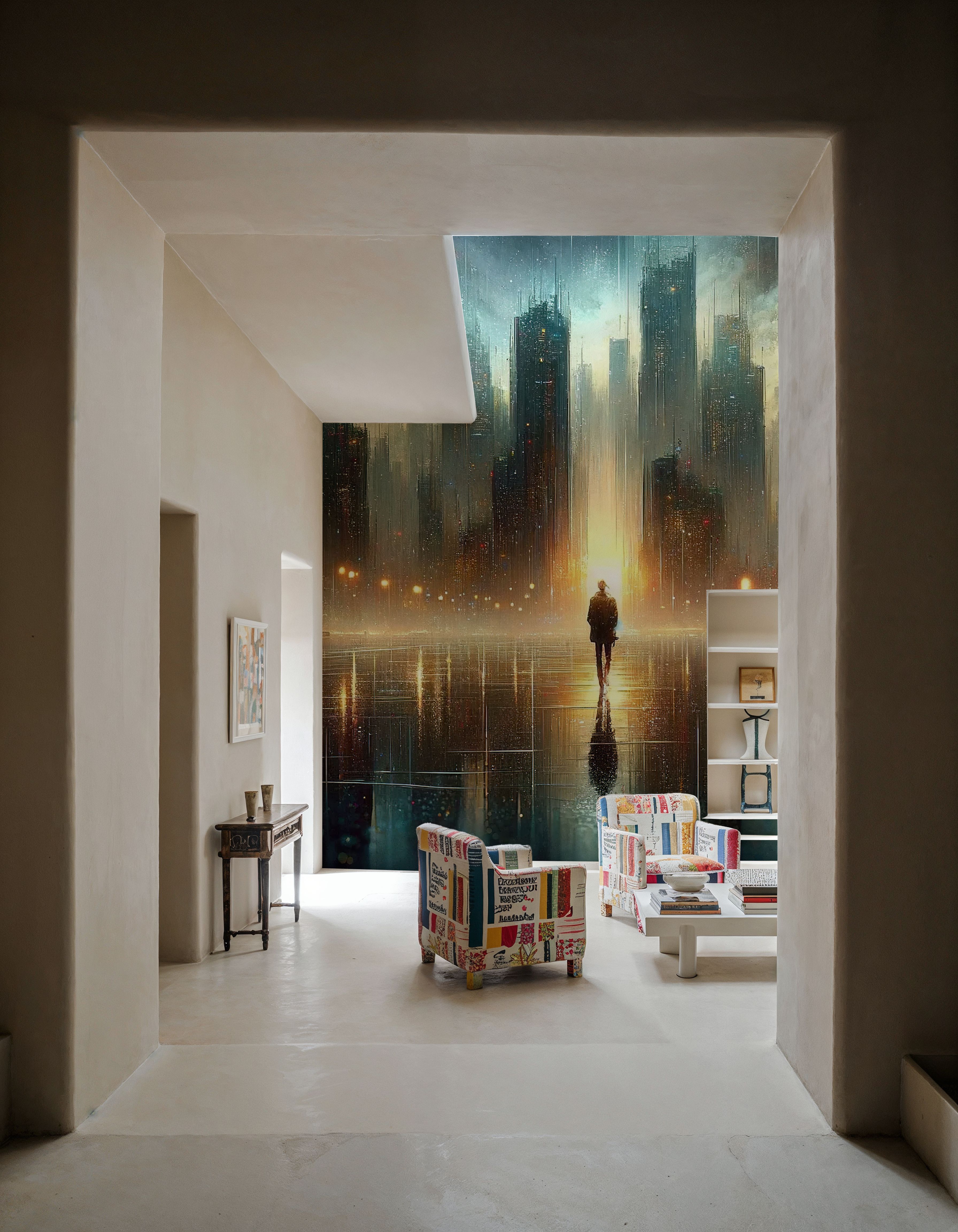 Lost Moments in Twilight Rain