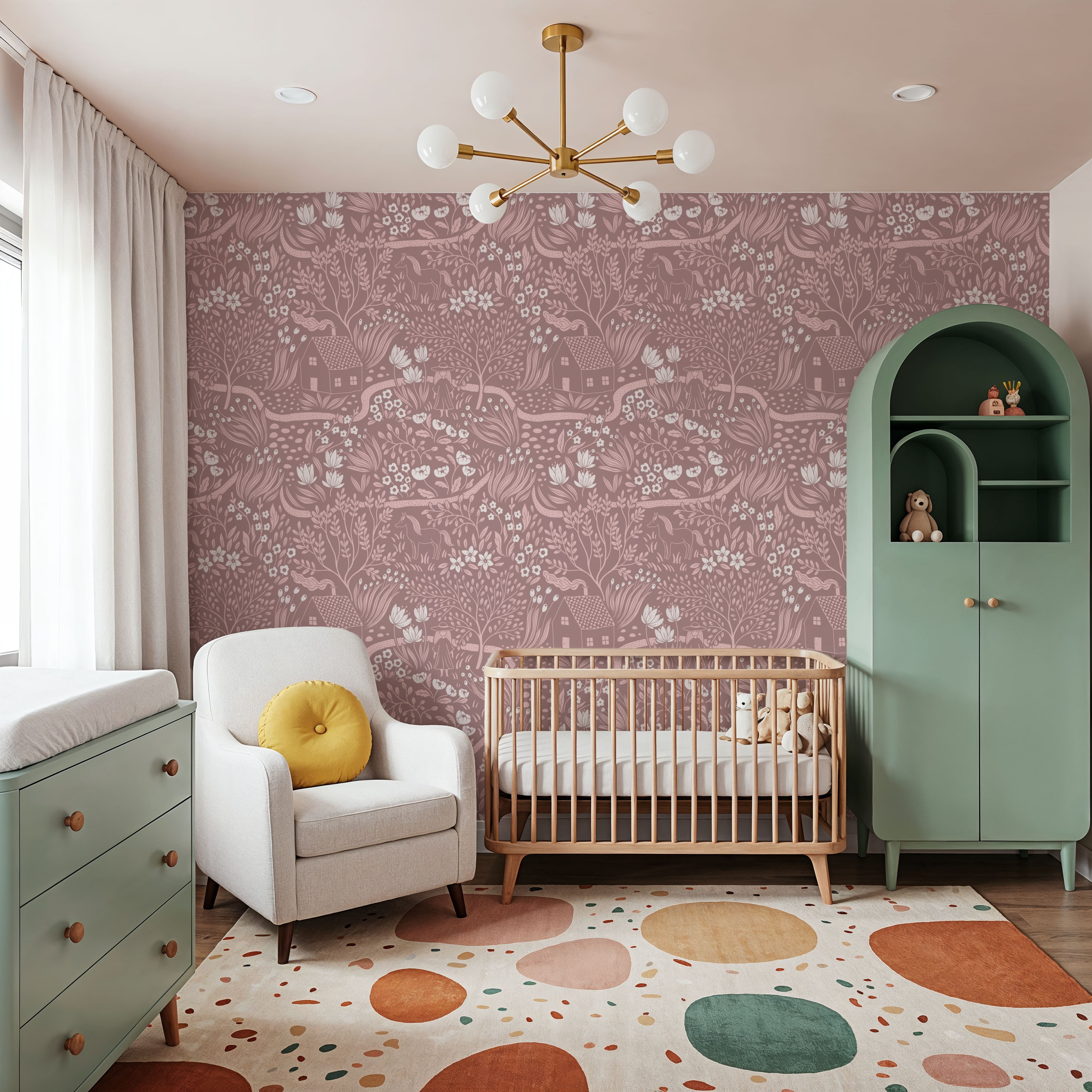 Countryside, Dusty Pink