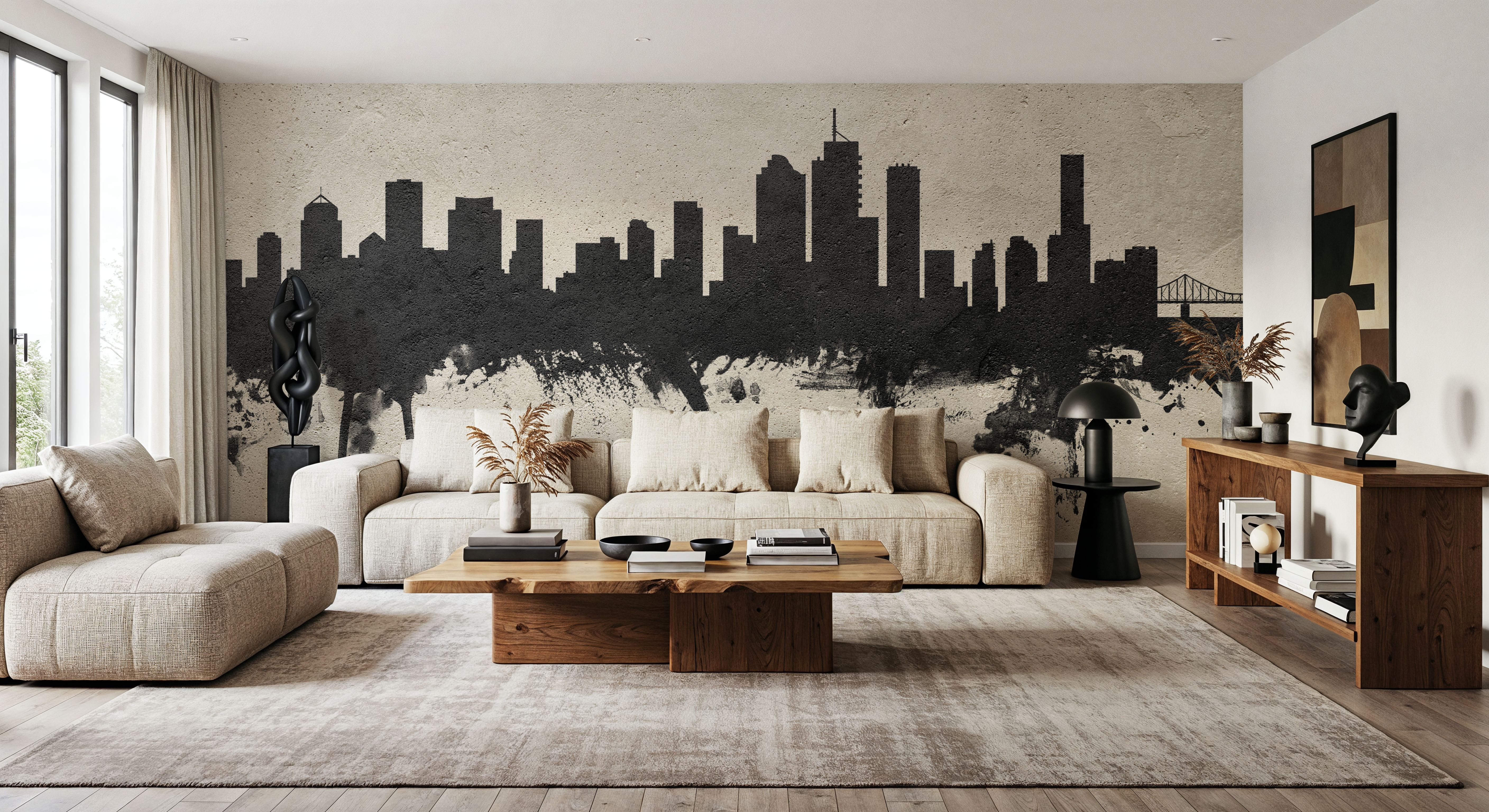 Brisbane Australia Skyline Concrete