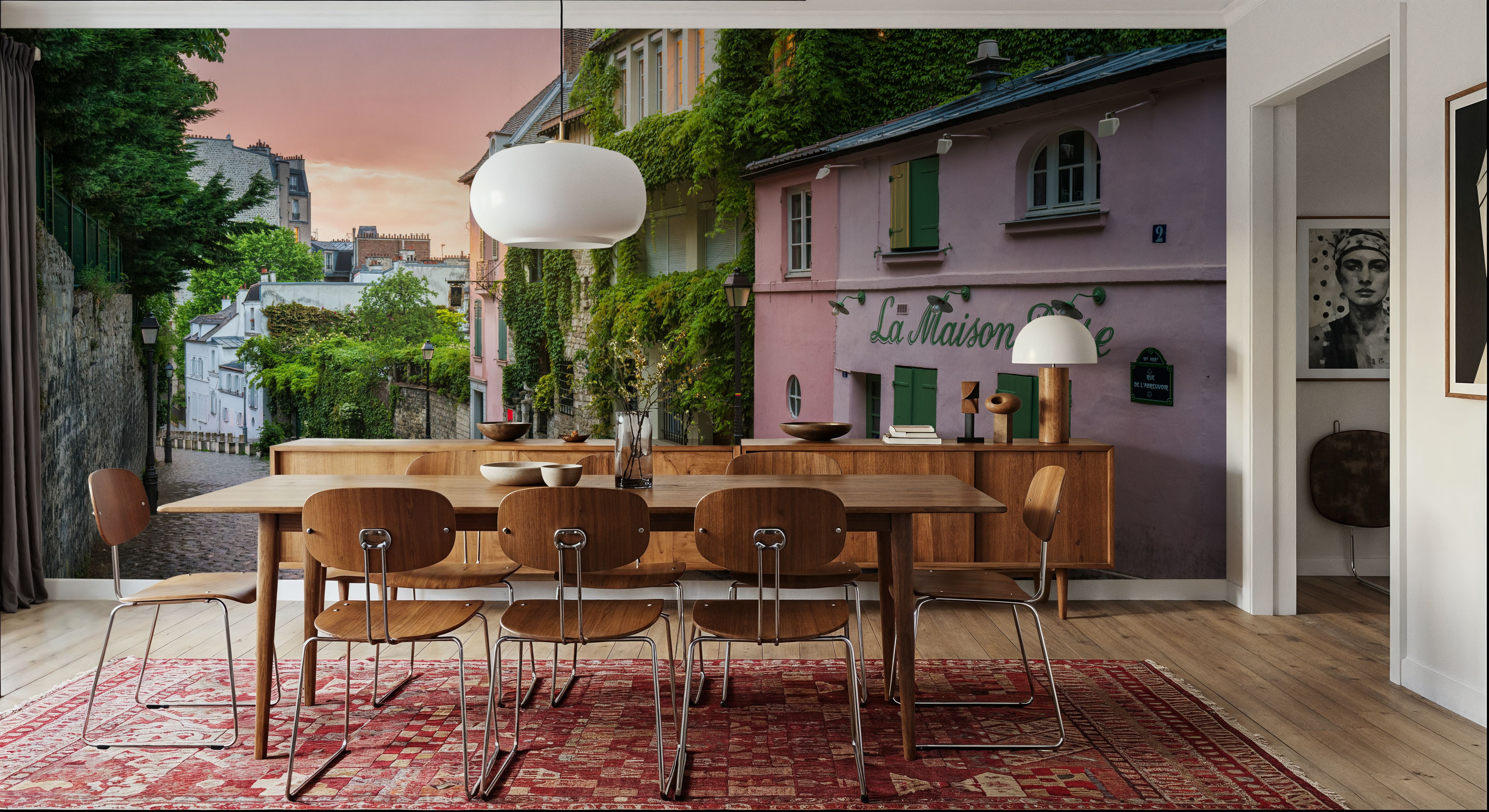 Streets of Montmartre, Tapet