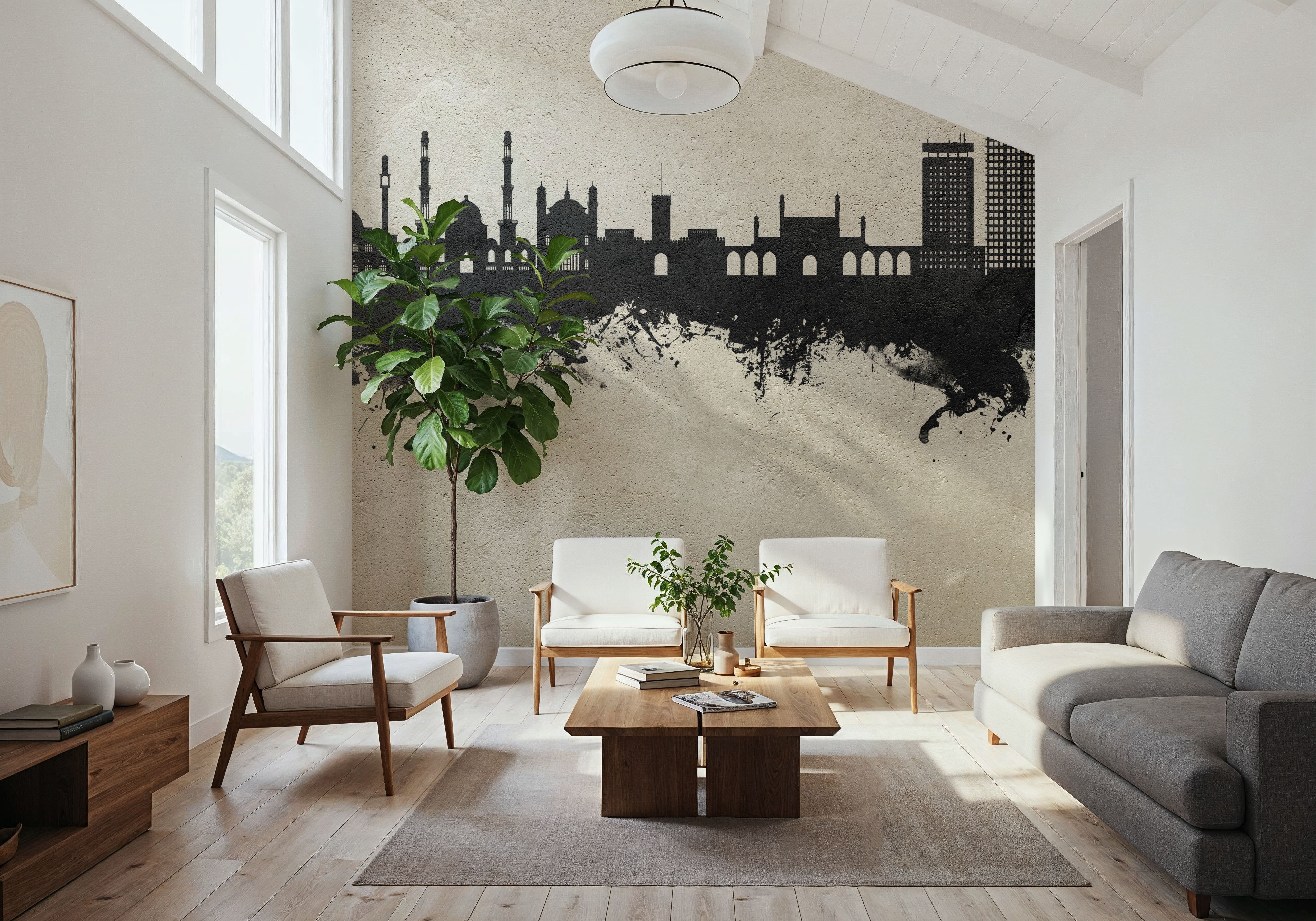 Kabul Afghanistan Skyline Concrete