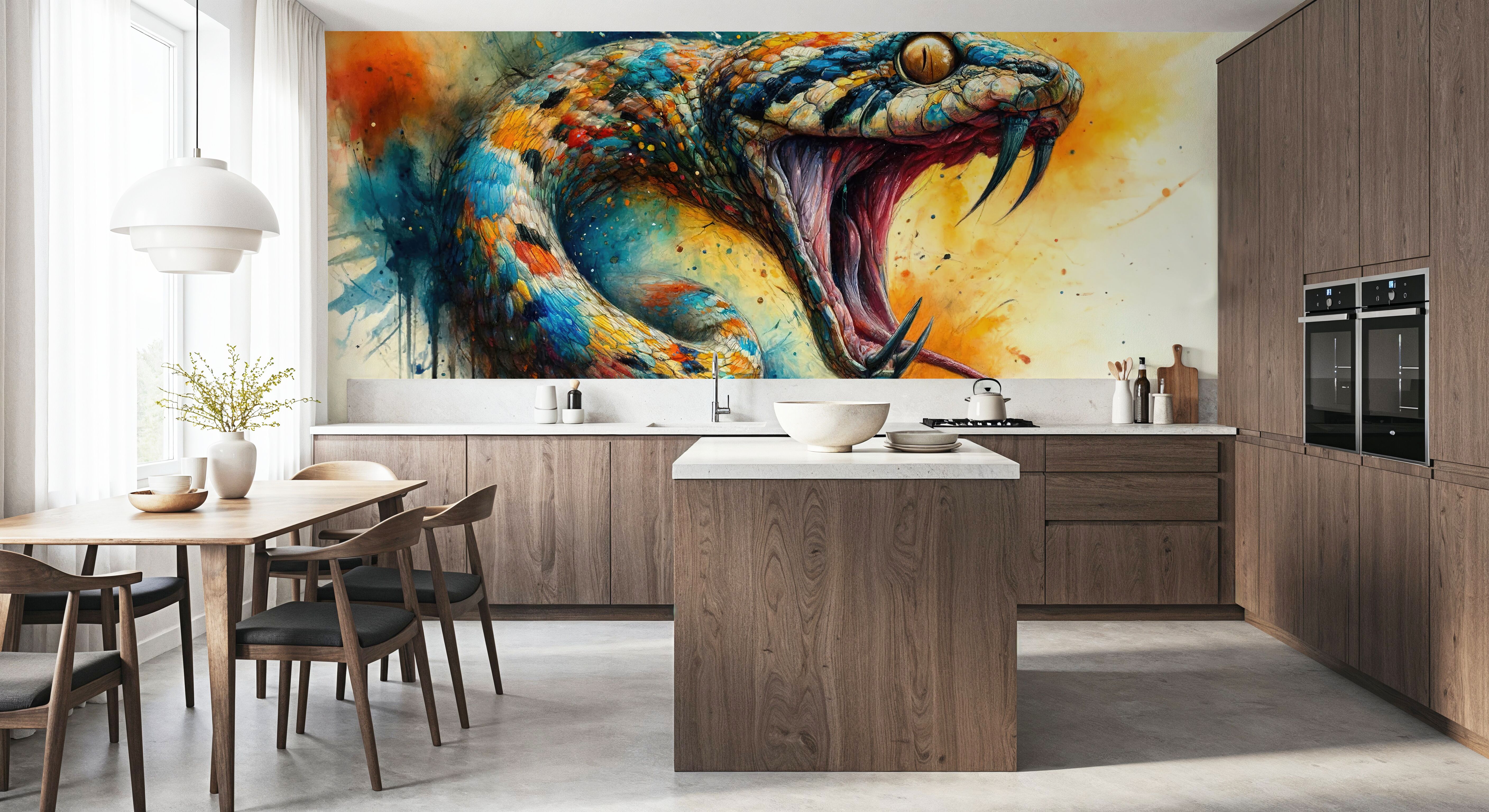 Predatory Gaze Unleashed, Behang