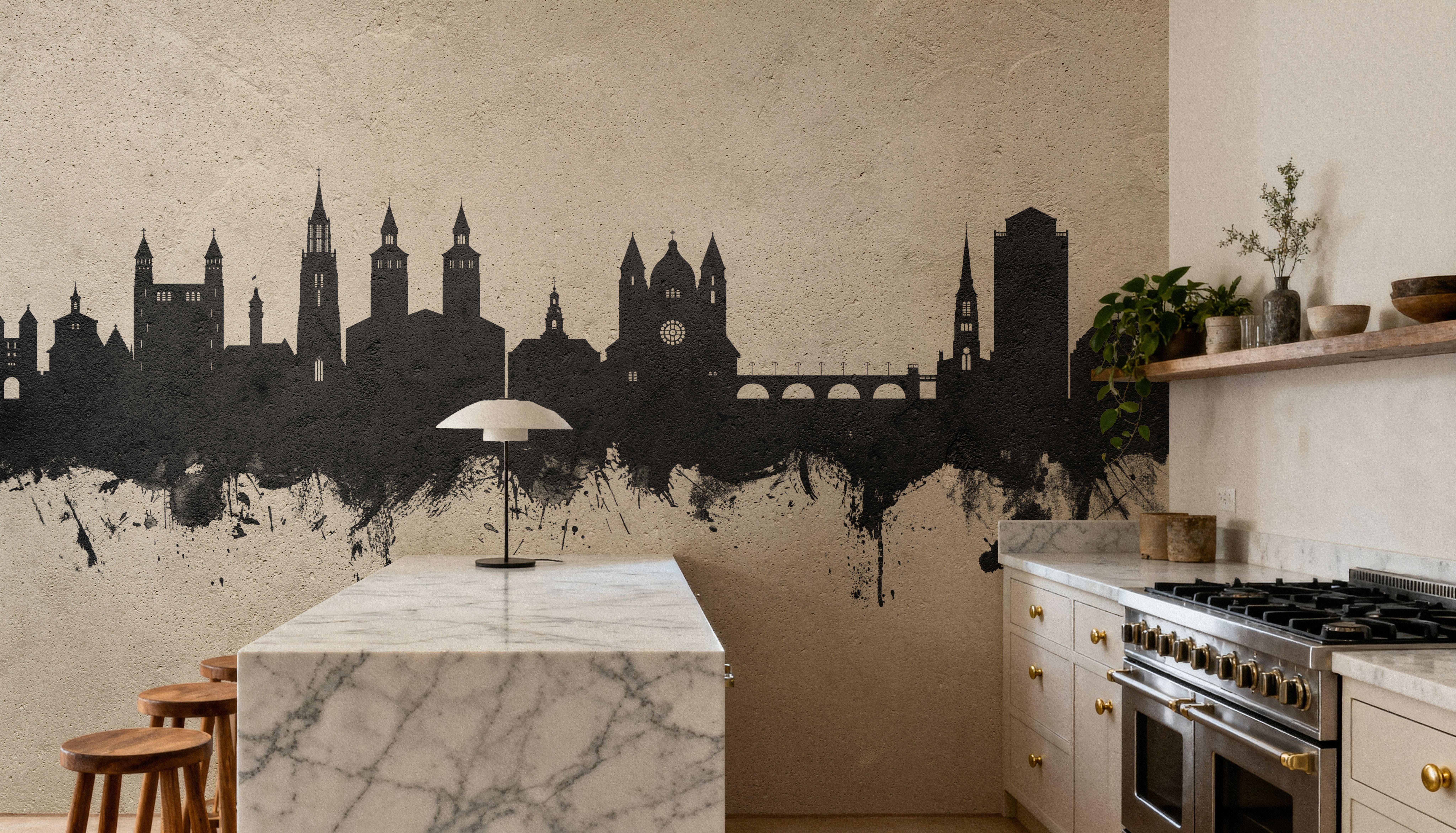 Maastricht The Netherlands Skyline Concrete