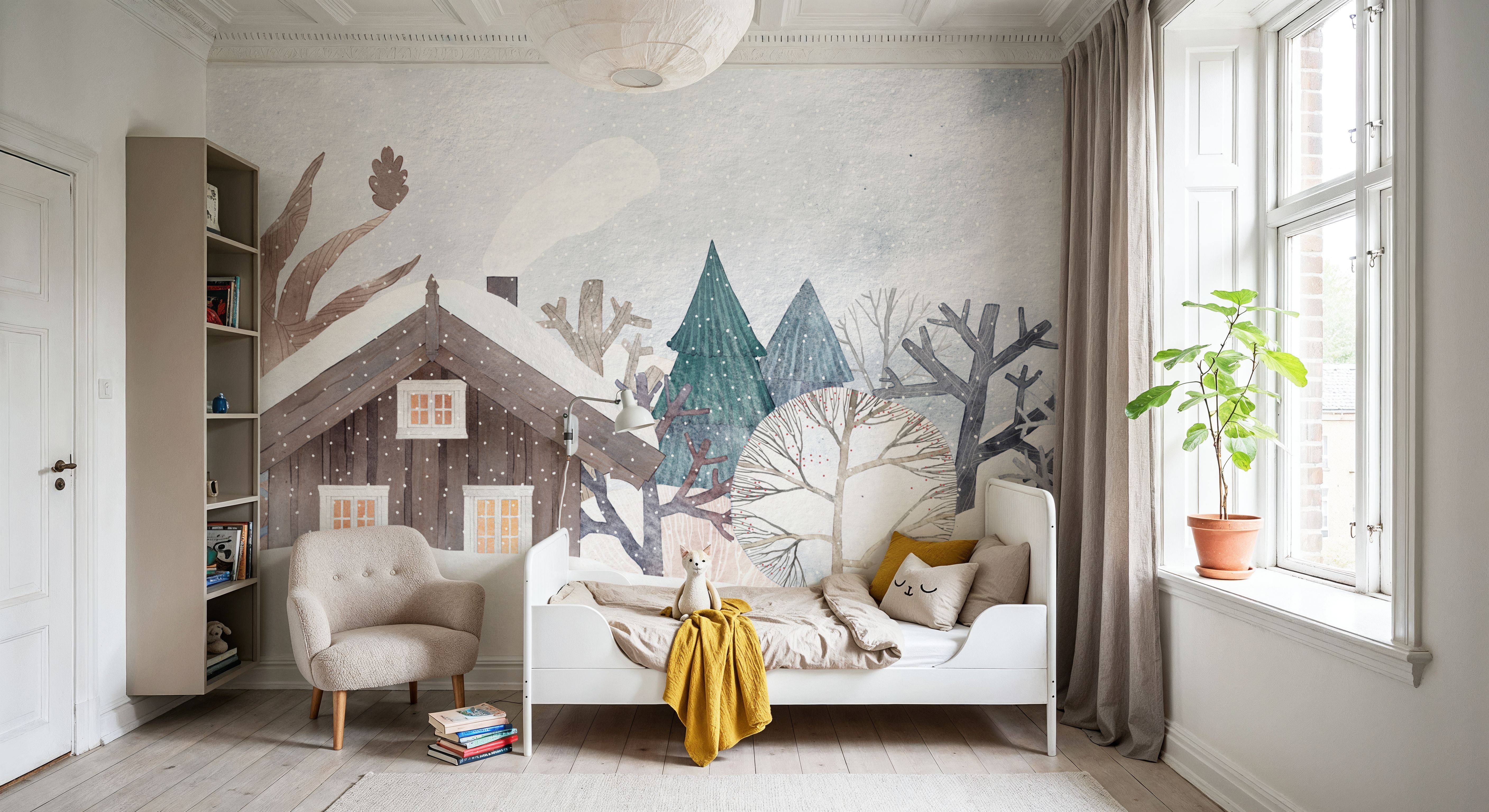 The Snowy Mountain Cabin