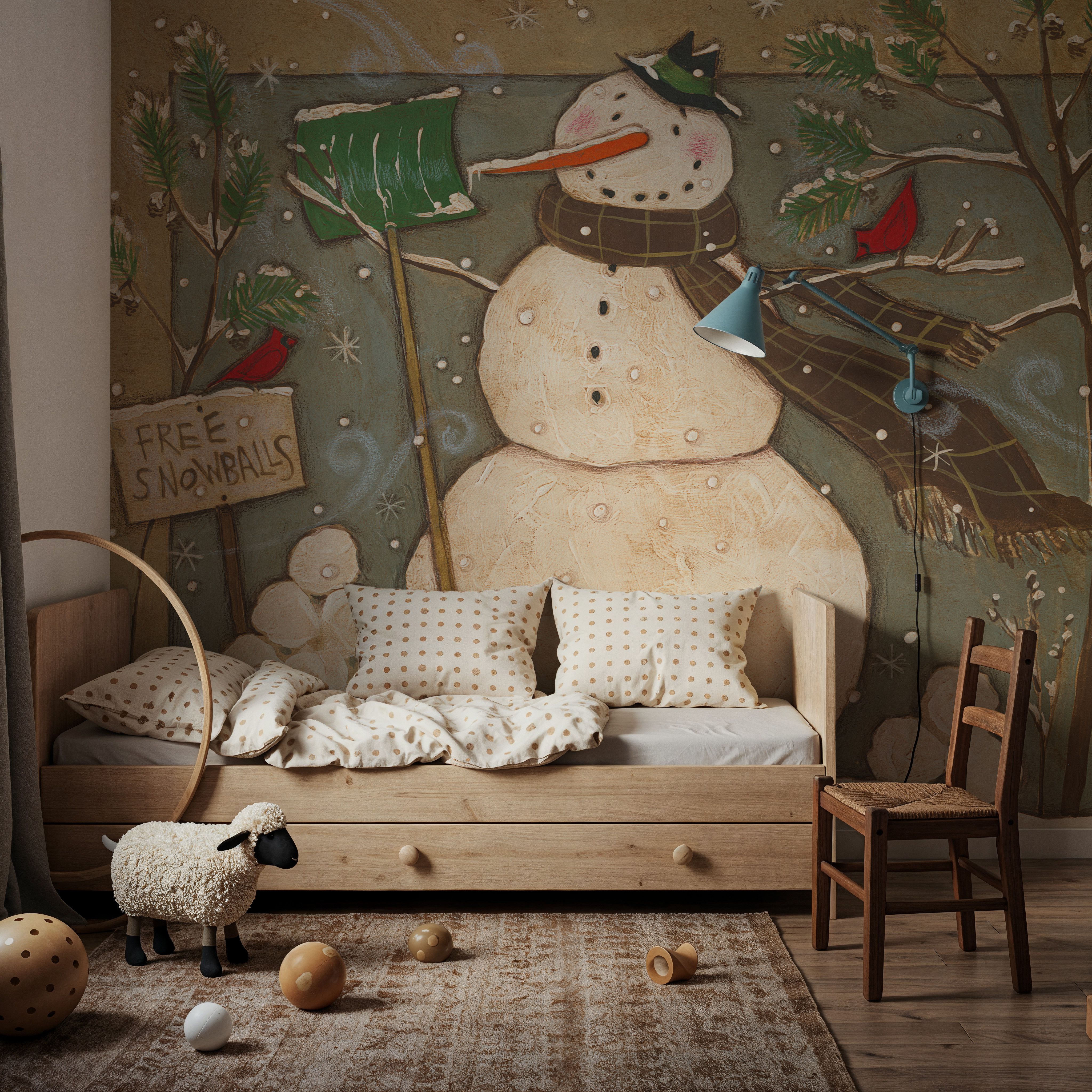 Seasonal Snowman I