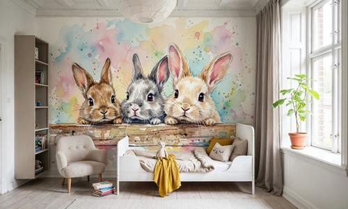 Rabbits II - Cute Baby Animals Series
