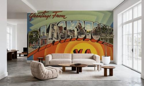 Greetings from Blackstone - Screenprint Postcard