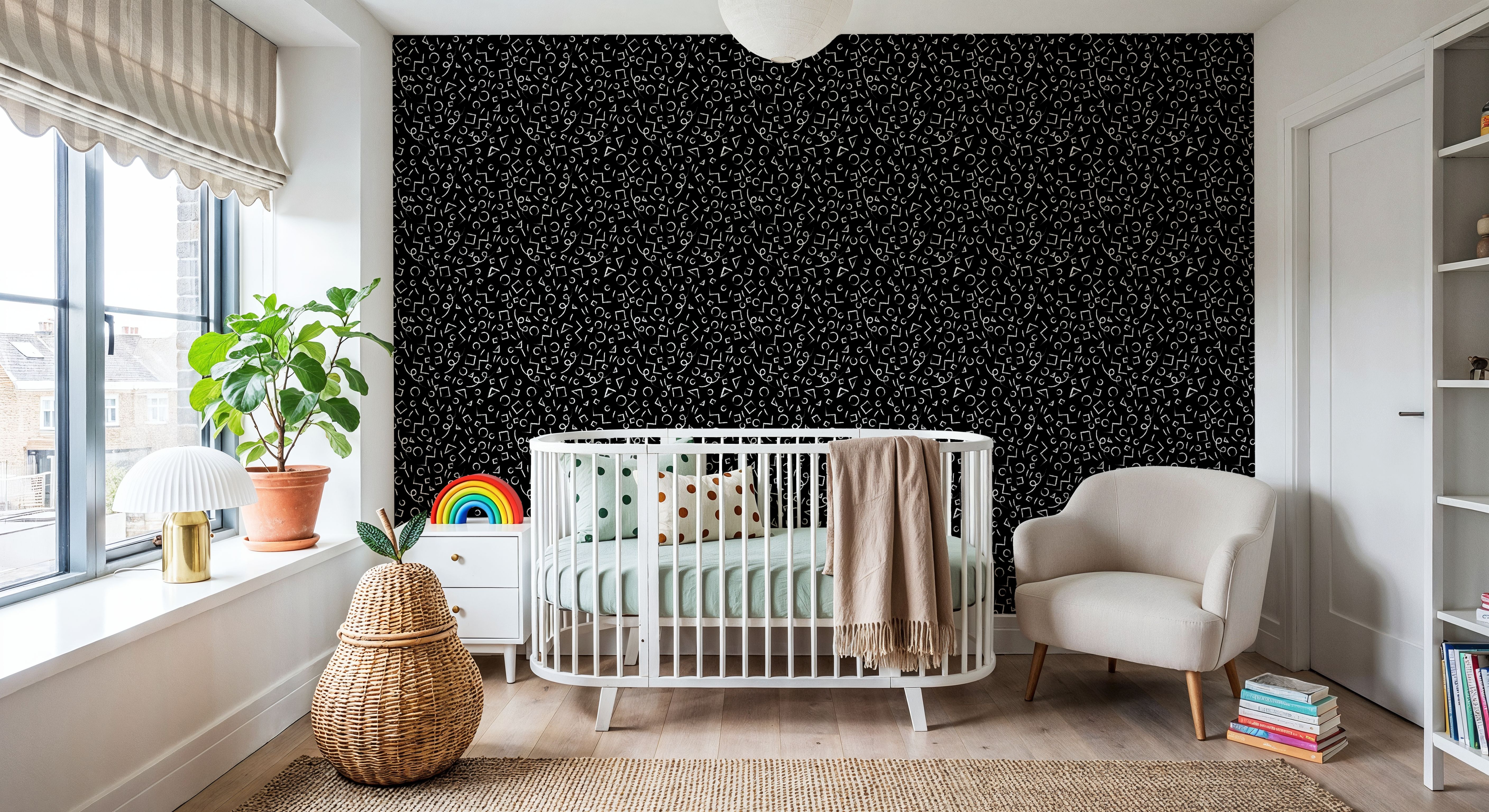 90's Confetti, Black