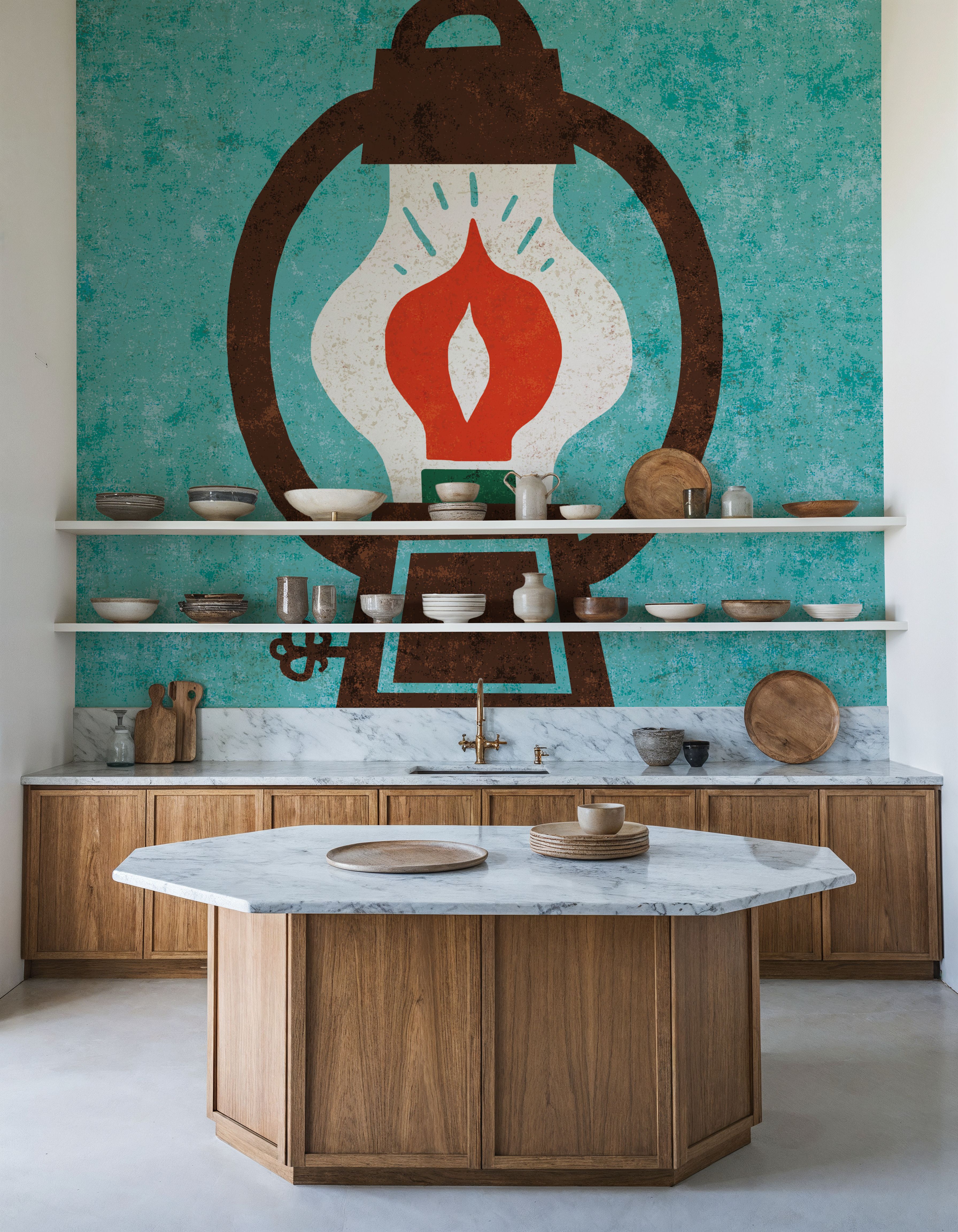 Happy Camper Lantern