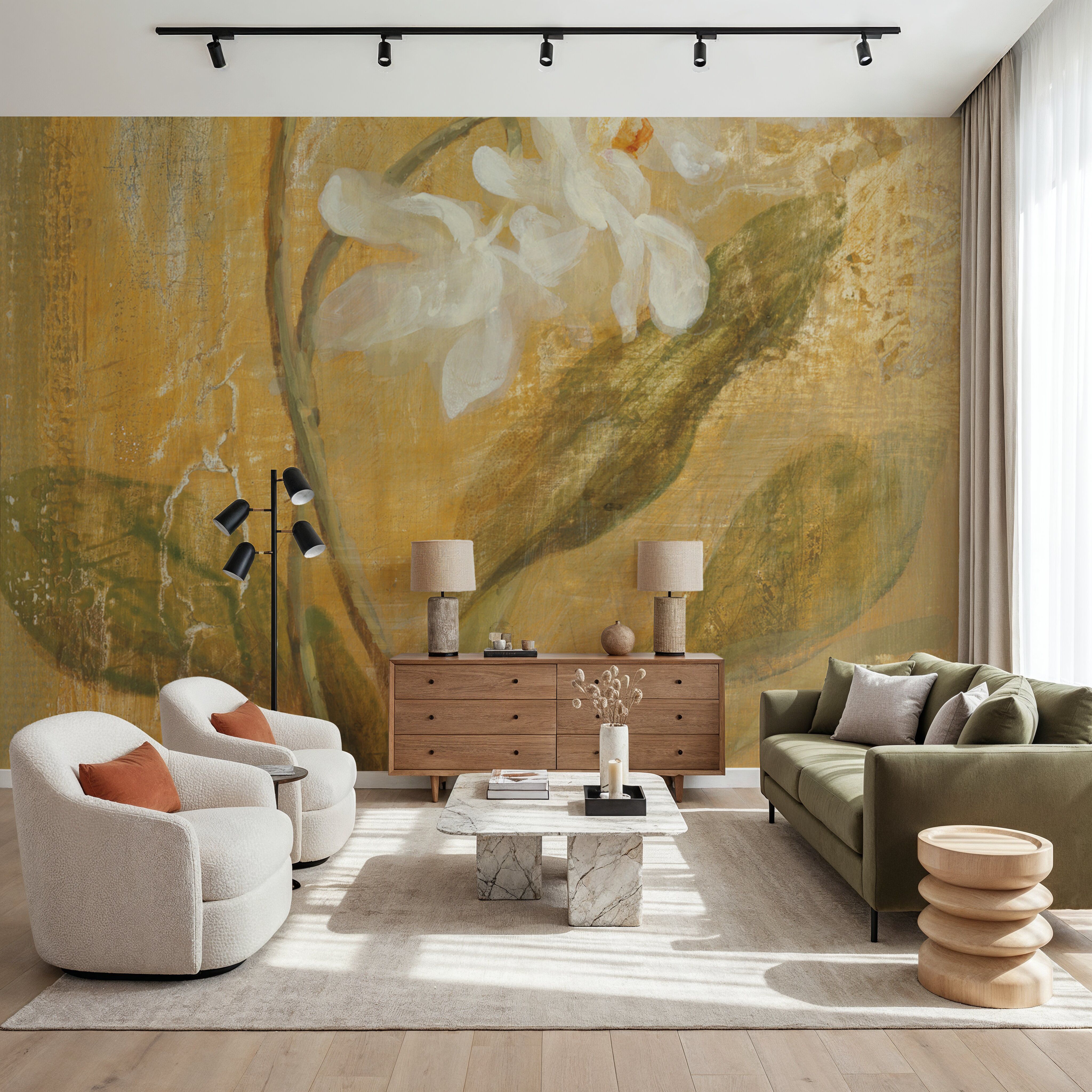 White Orchid Panel