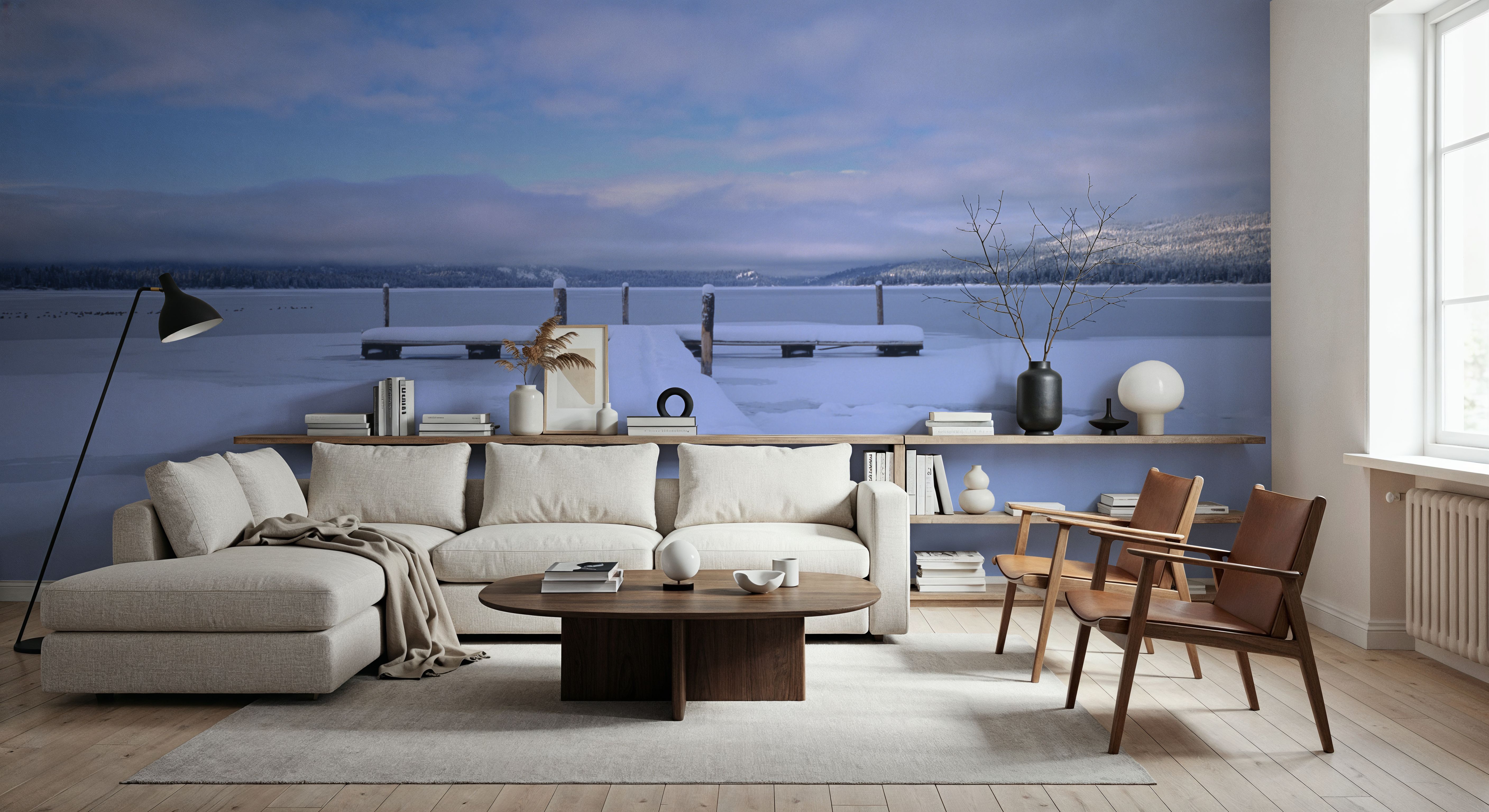 Frozen Pier Serenity