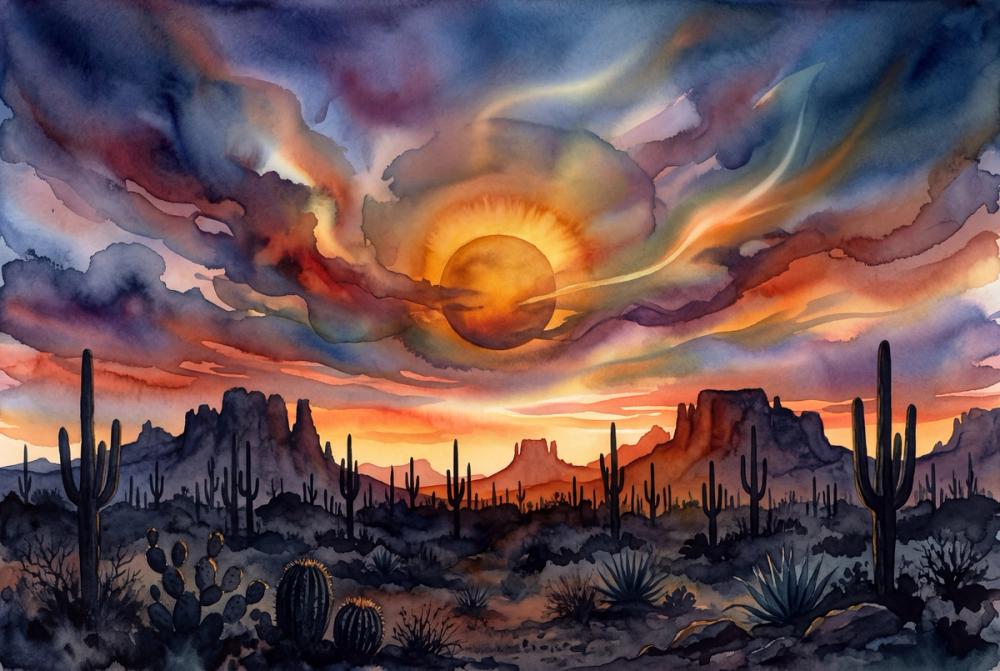 Arizona Landscape - Sunset Landscape Series