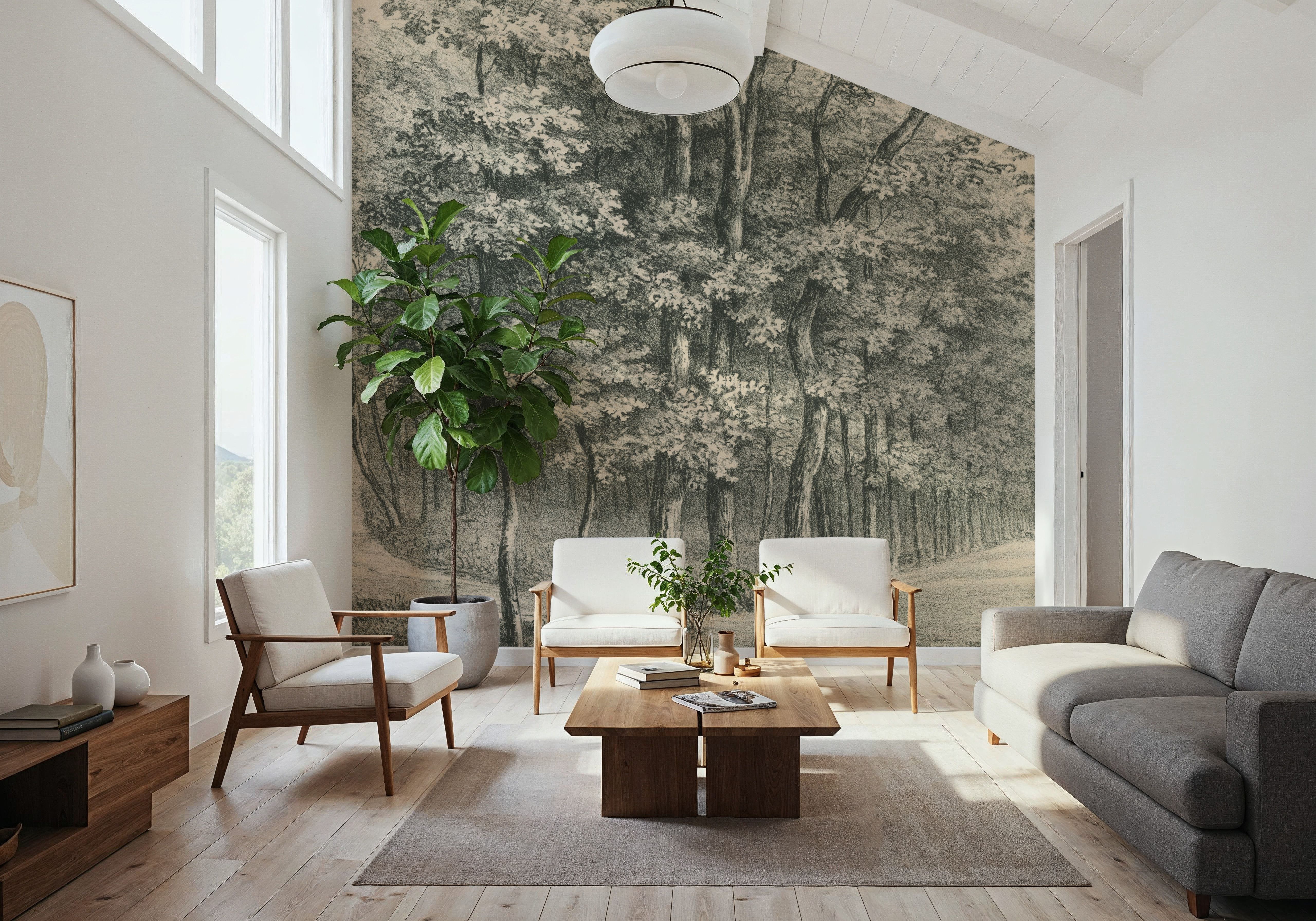 Grand Allée Etching