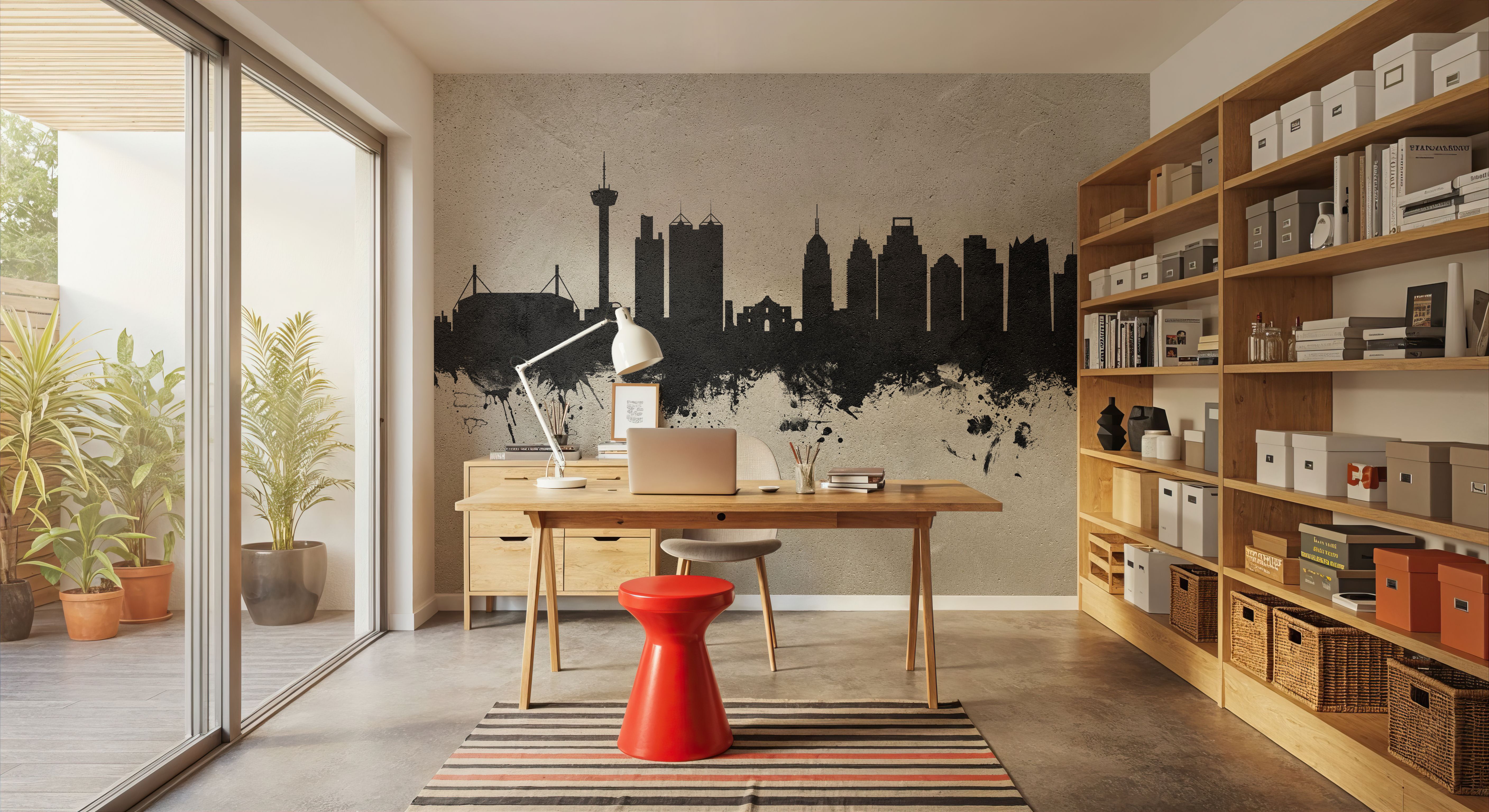 San Antonio Texas Skyline Concrete