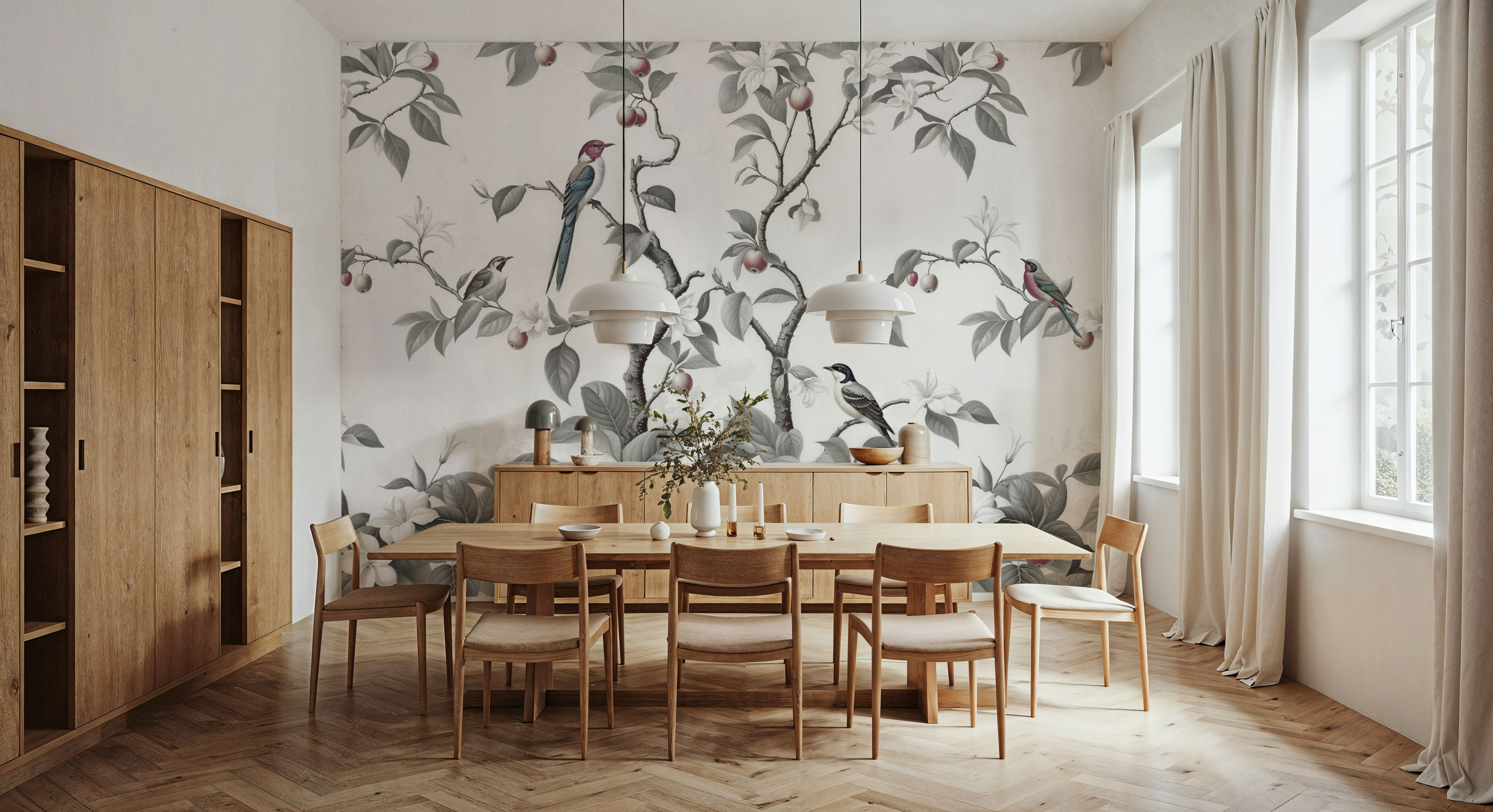 Bird Harmony, Gray
