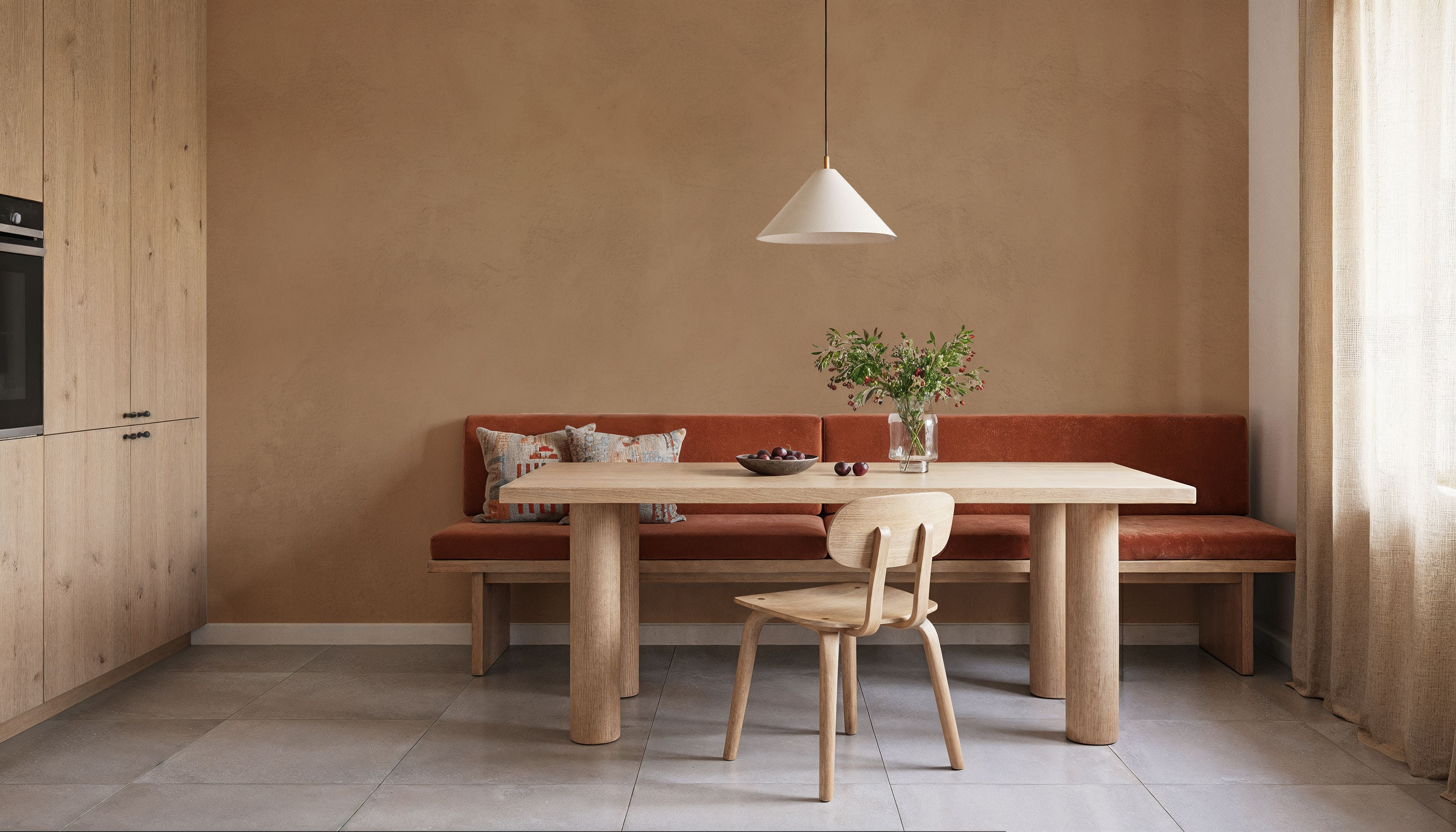 Tuscan Clay, Camel, Papier peint