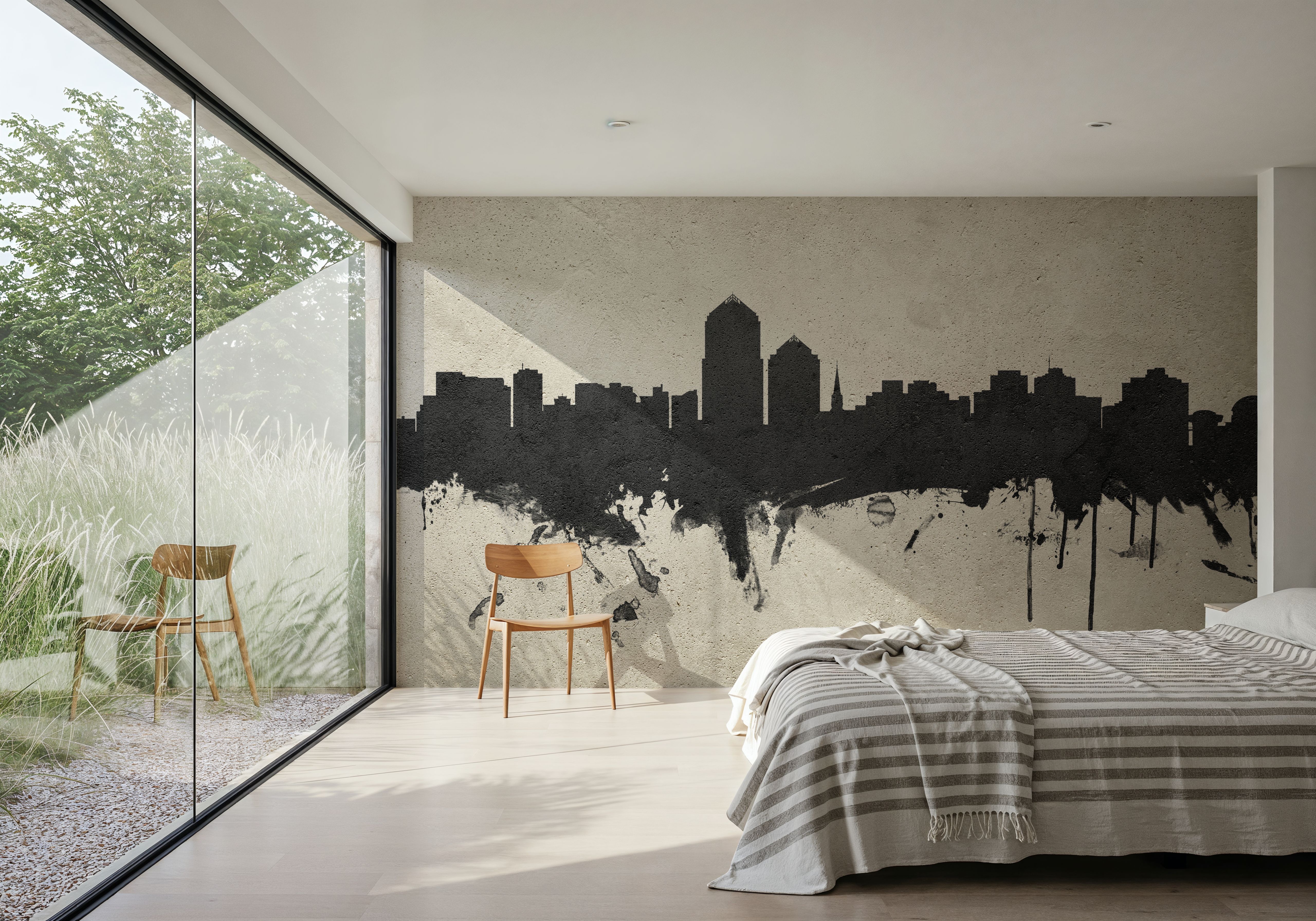 Albuquerque New Mexico Skyline Concrete