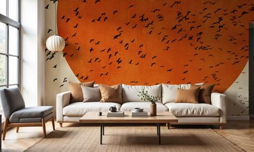 Birds In The Sun