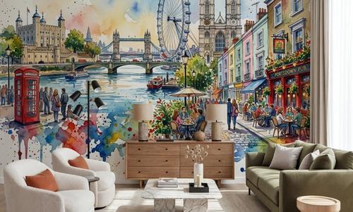 London - Watercolor City Series