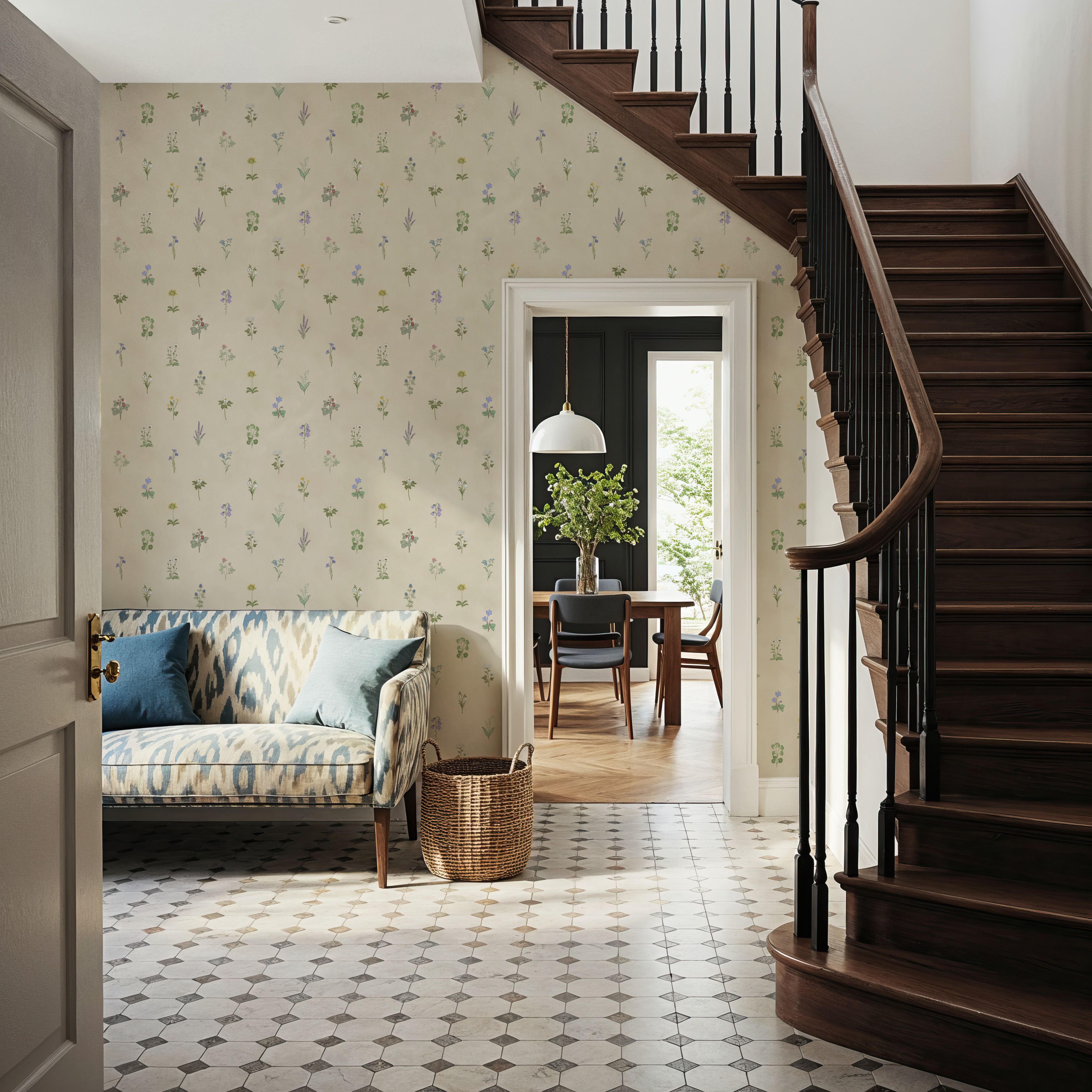 Nordic Flora, Light Beige