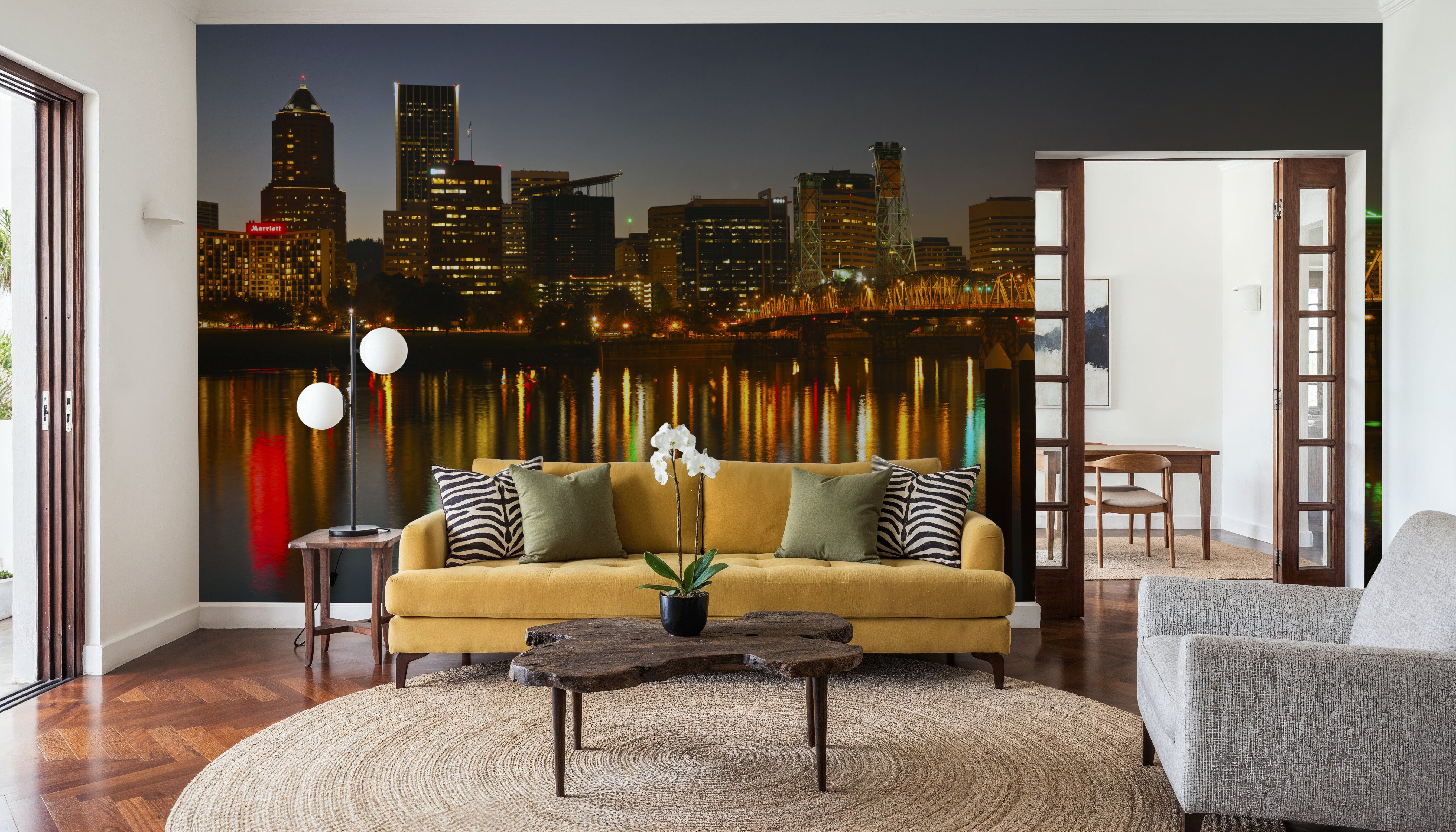 Riverfront Nightscape