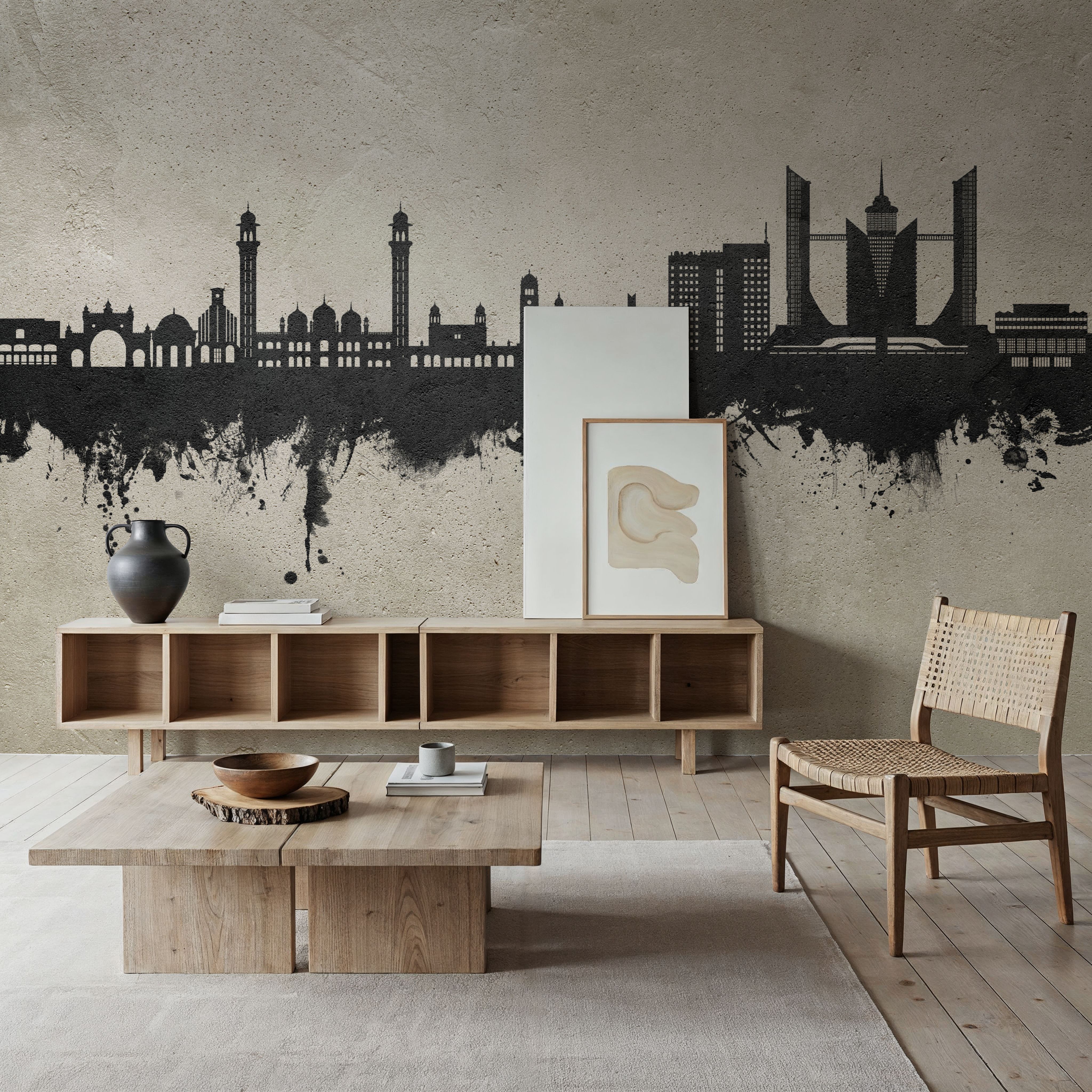 Faislabad Pakistan Skyline Concrete