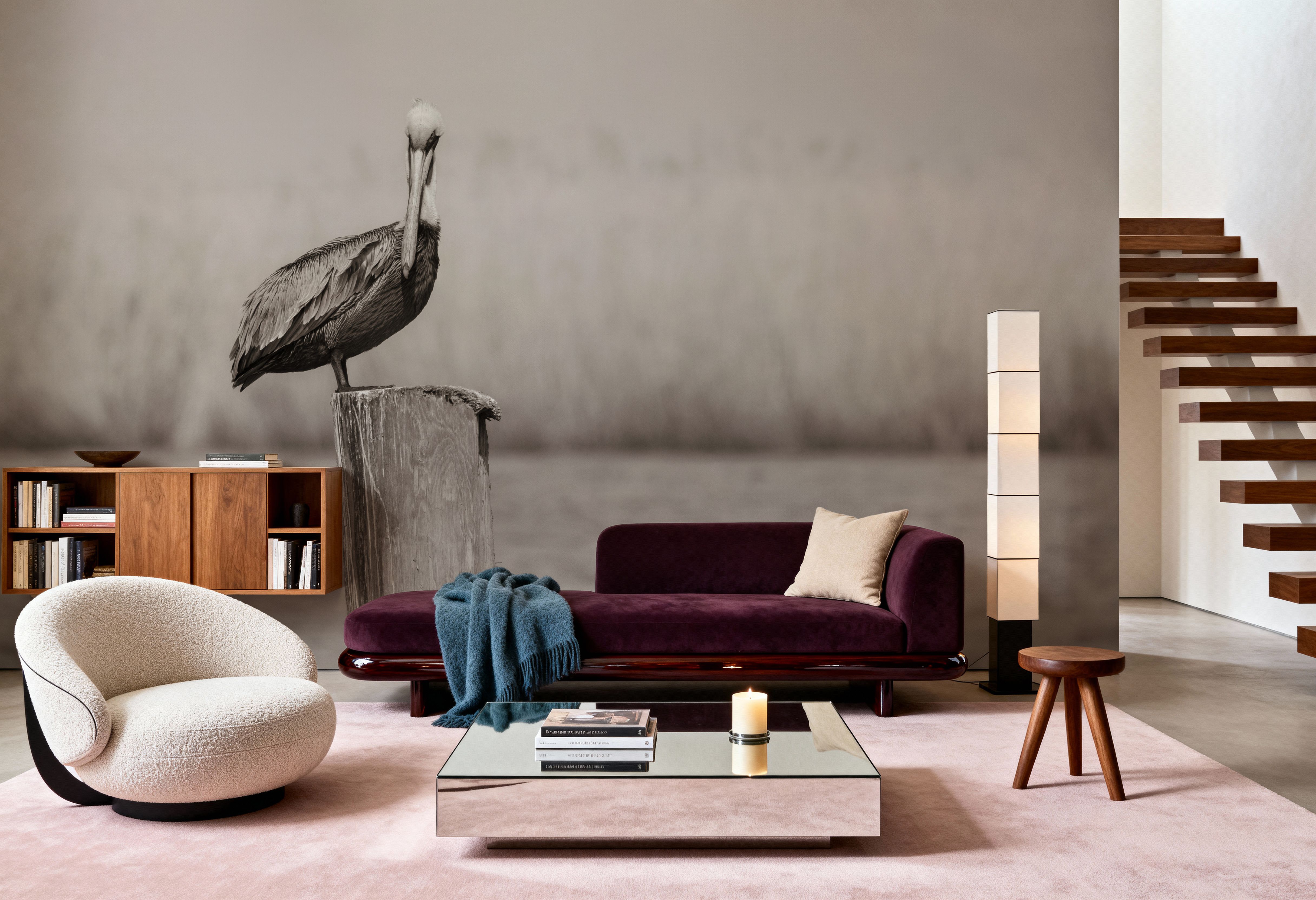 Pelican Stories, Wallpaper