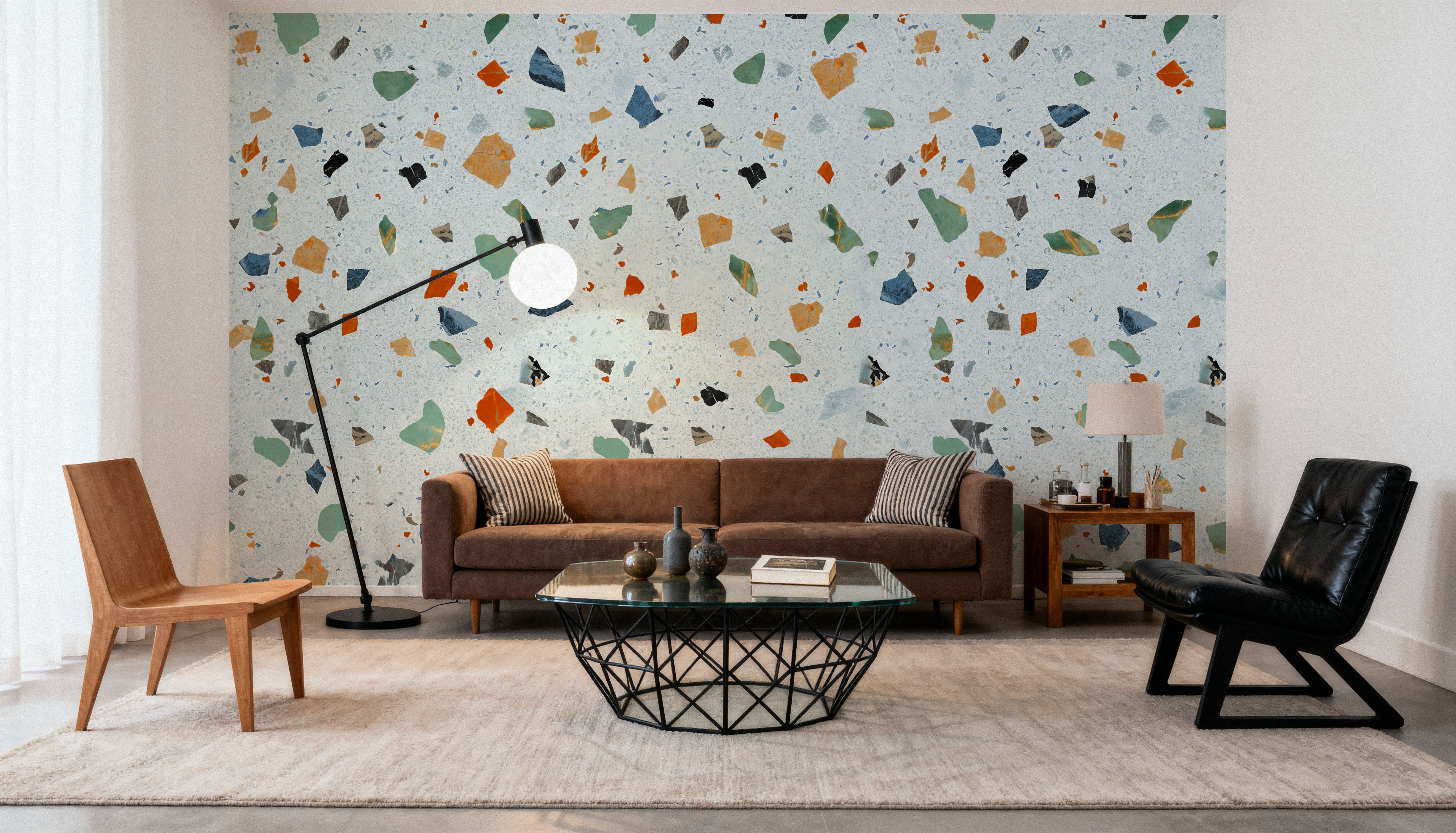 Terrazzo Multi, Ice Blue
