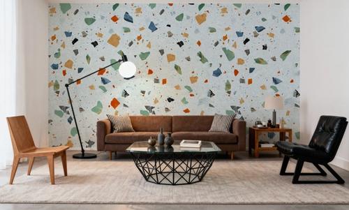Terrazzo Multi, Ice Blue
