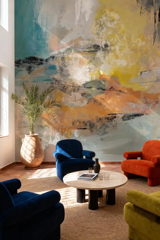 Sea And Land on Canvas