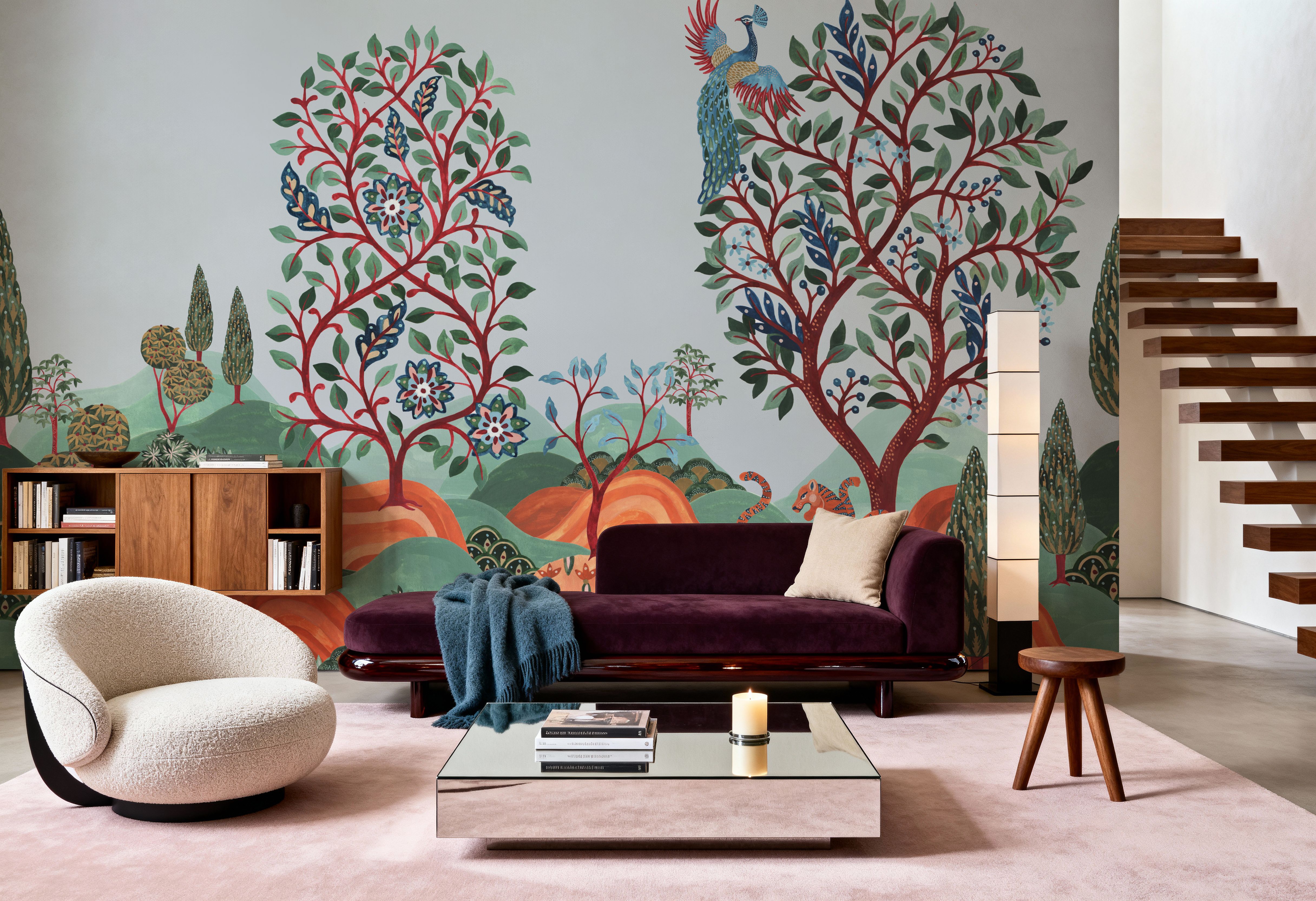 Garden of Myth and Memory, Sky