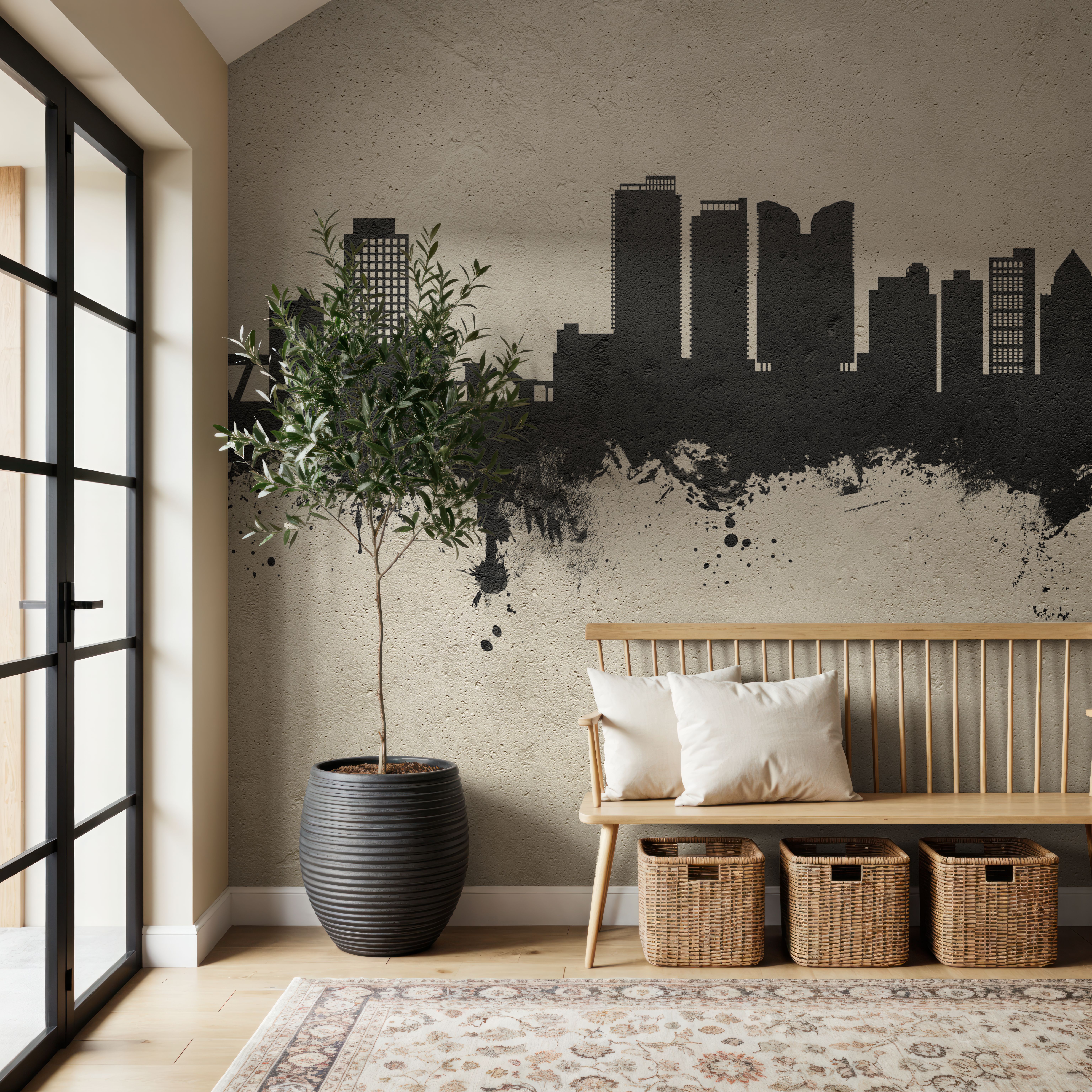 Fort Lauderdale Florida Skyline Concrete