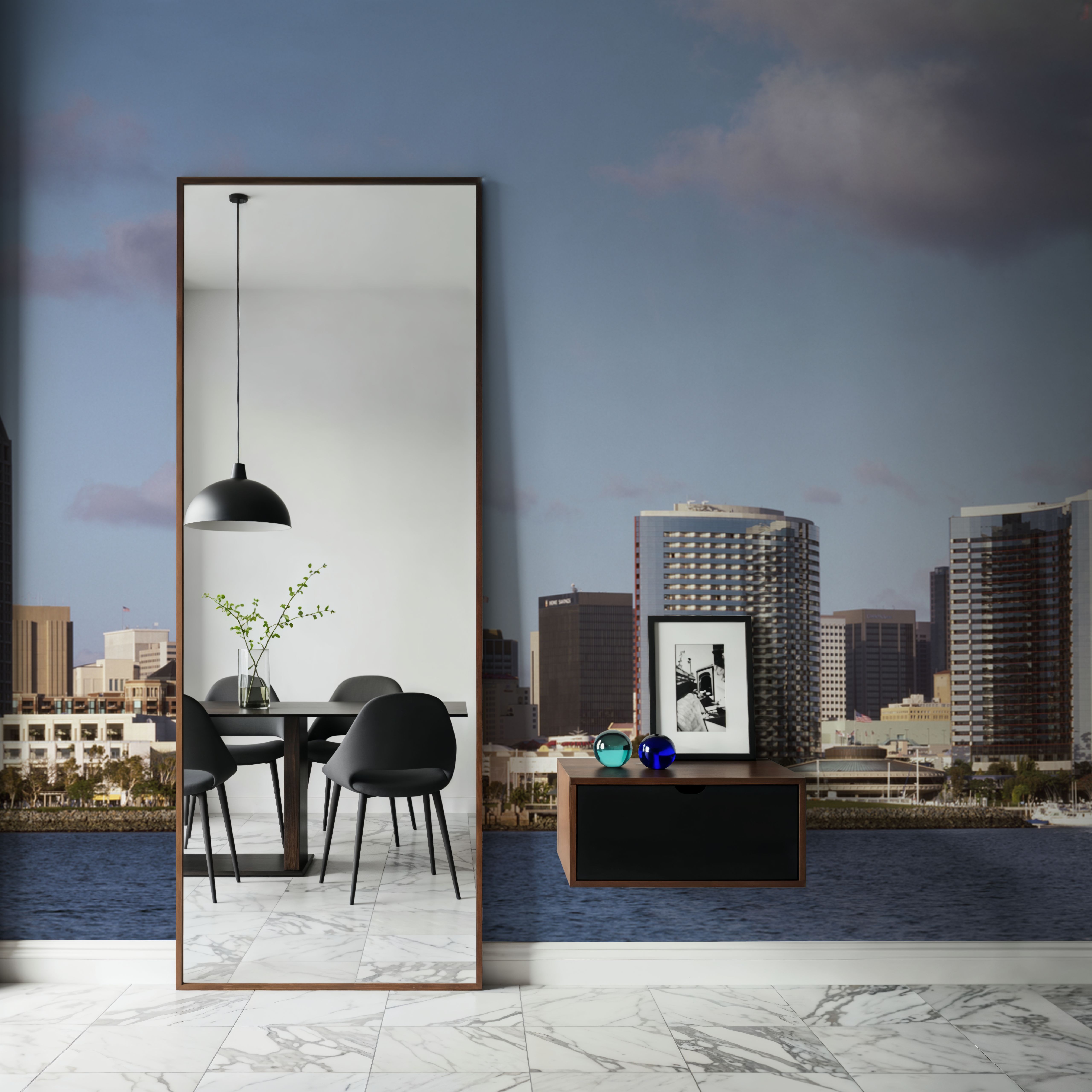 Boston Harbor Twilight Panorama II