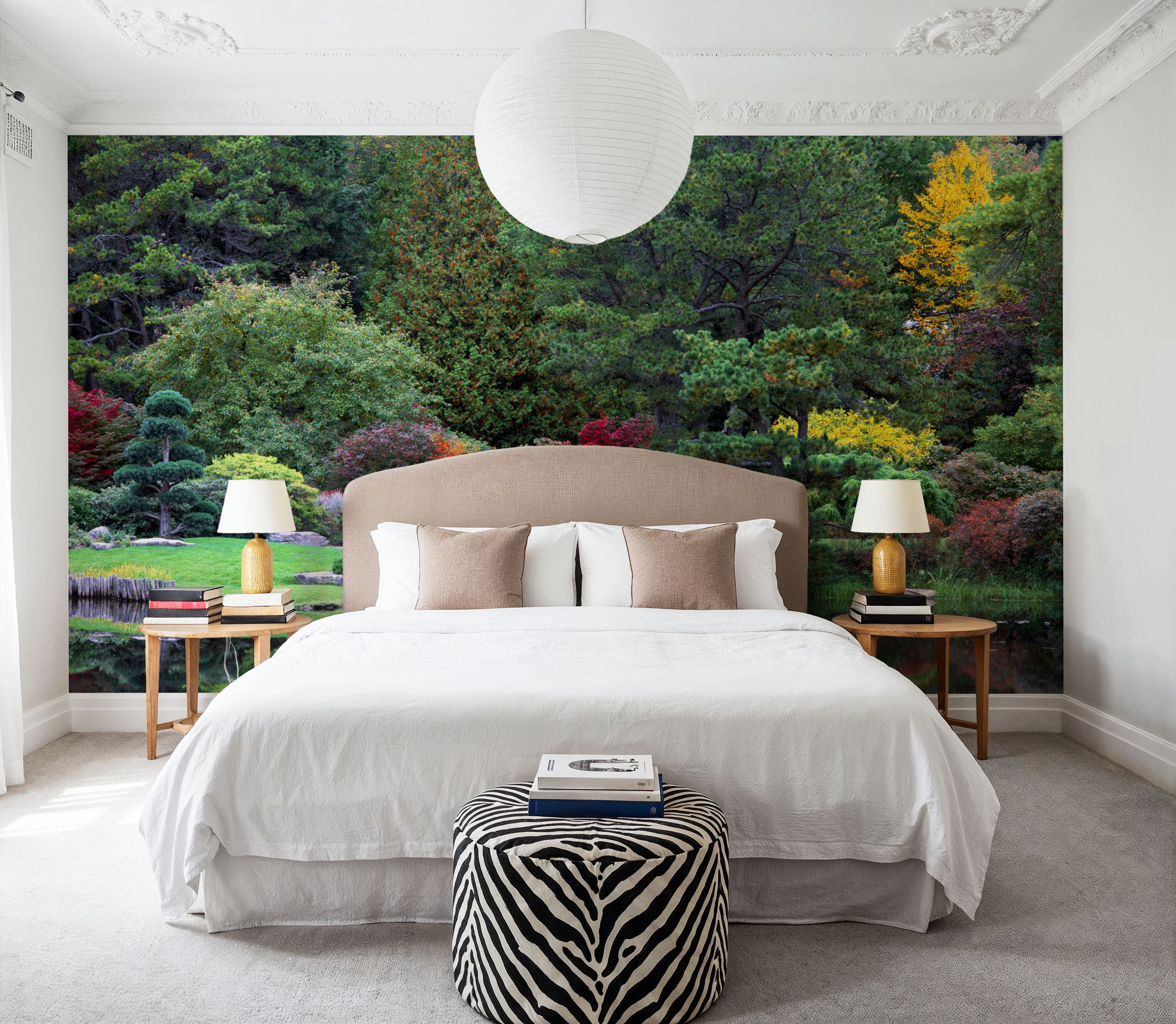 Autumn Bridge Reflection