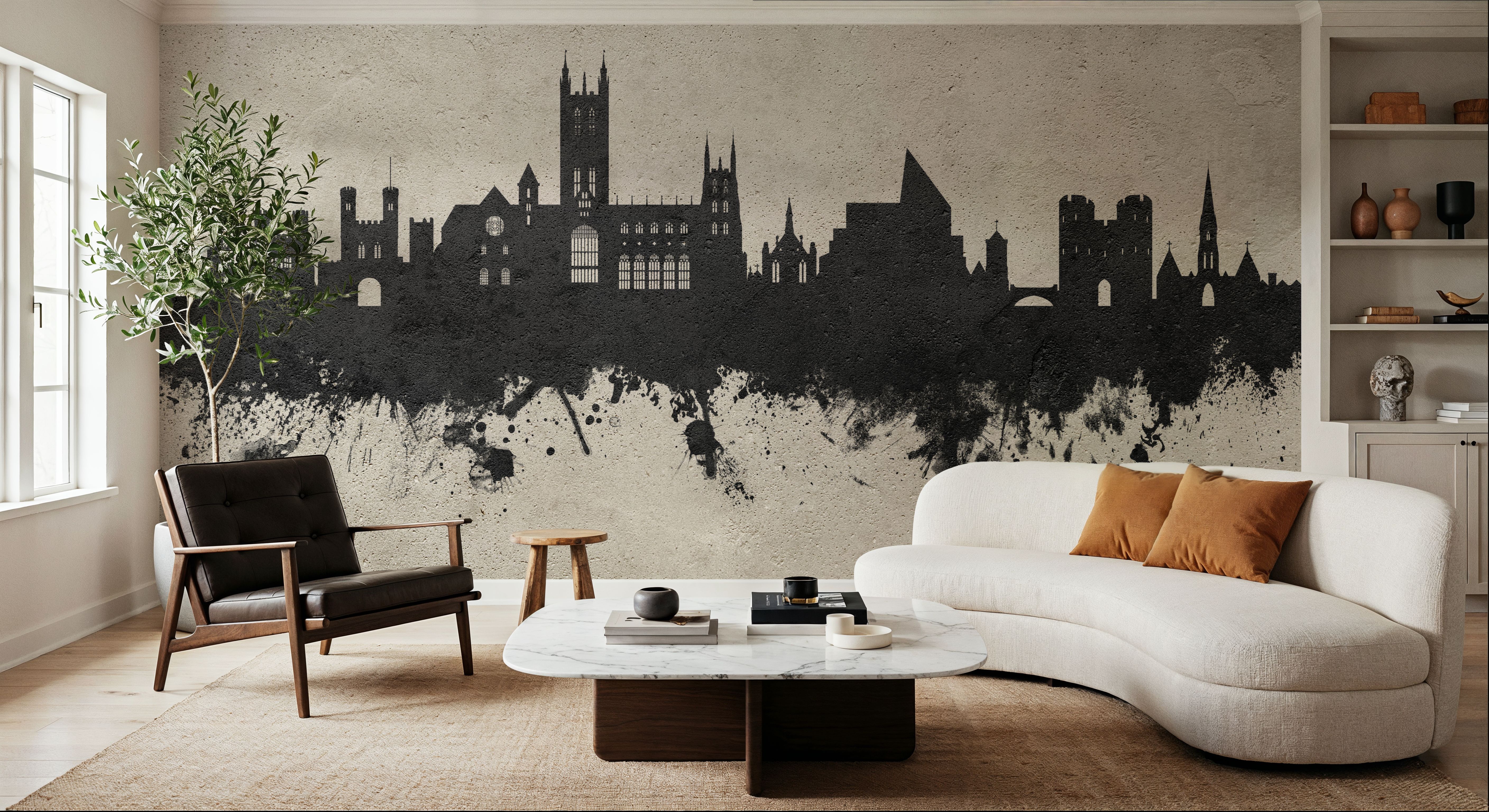 Canterbury England Skyline Concrete