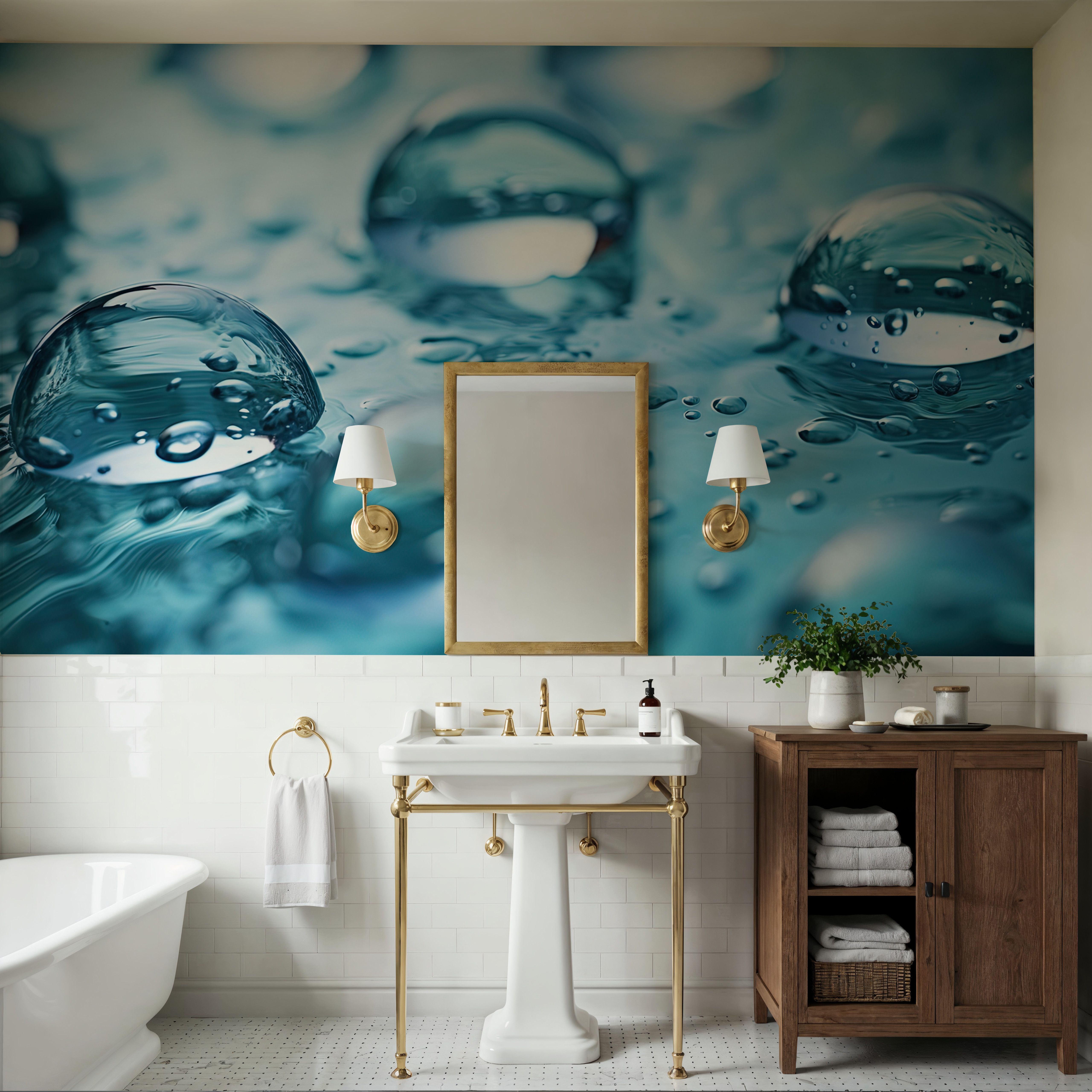 Water Splash Scene