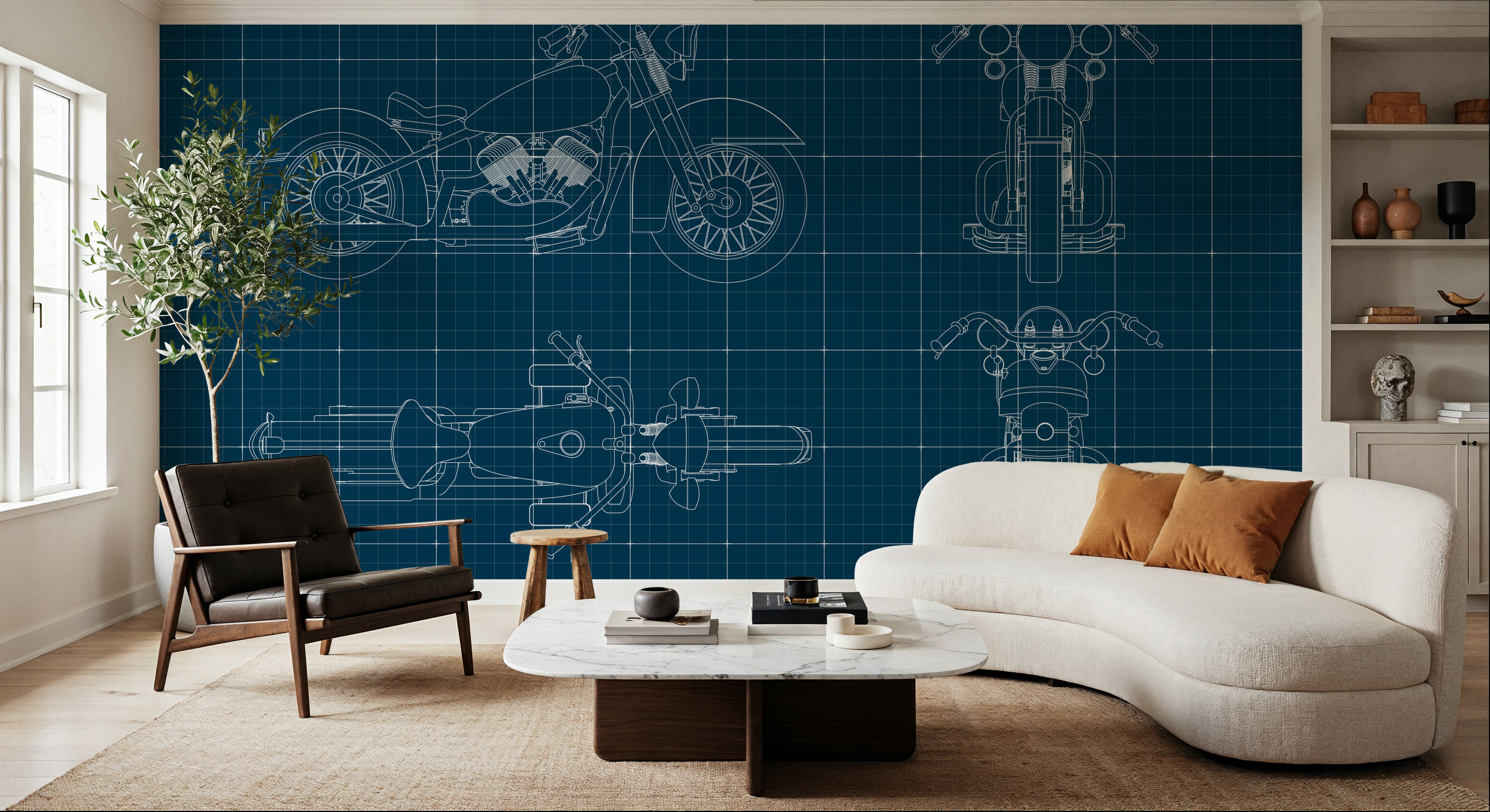 Motorcycle Blueprint