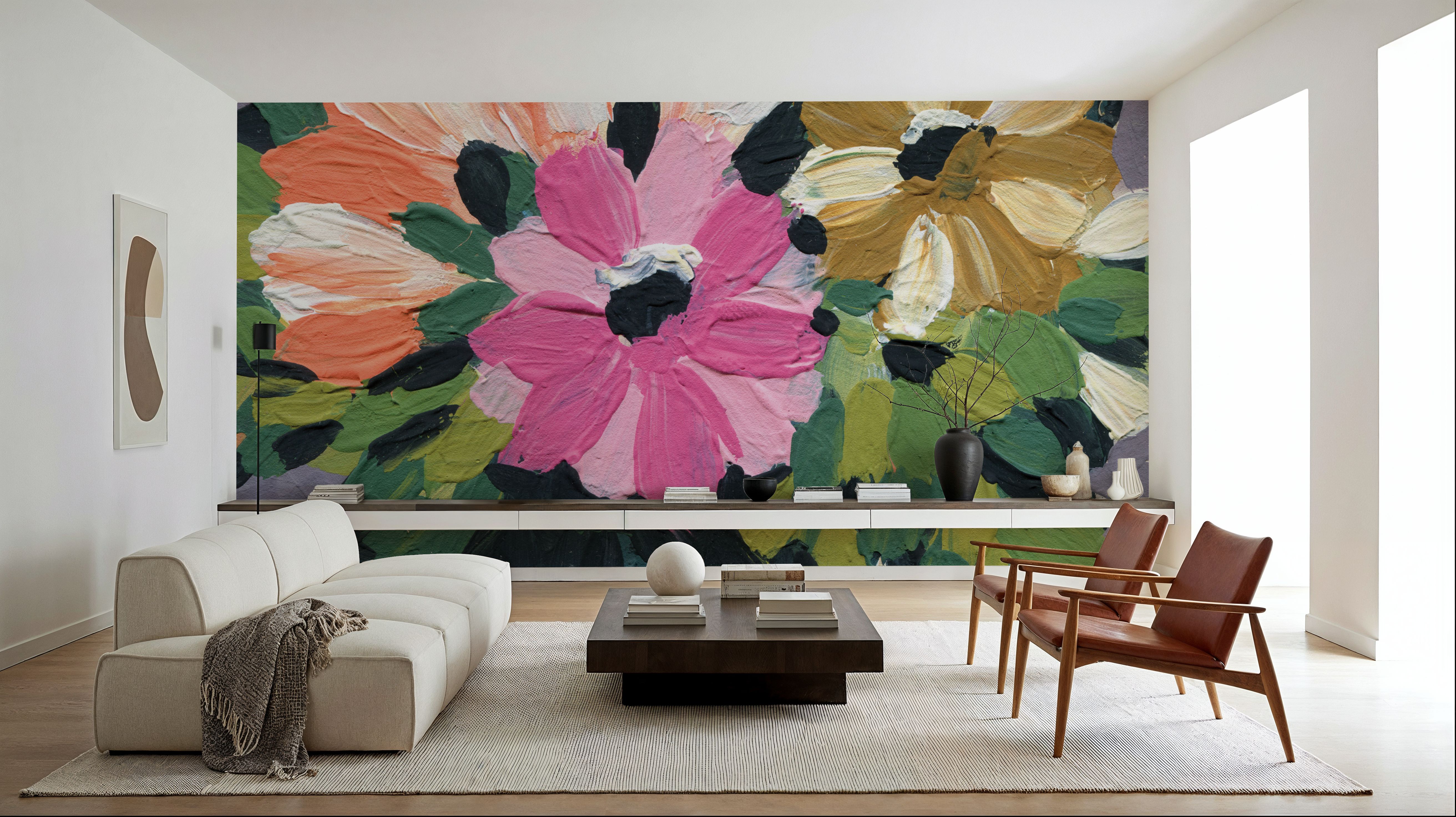 Painterly Florals in Vase I