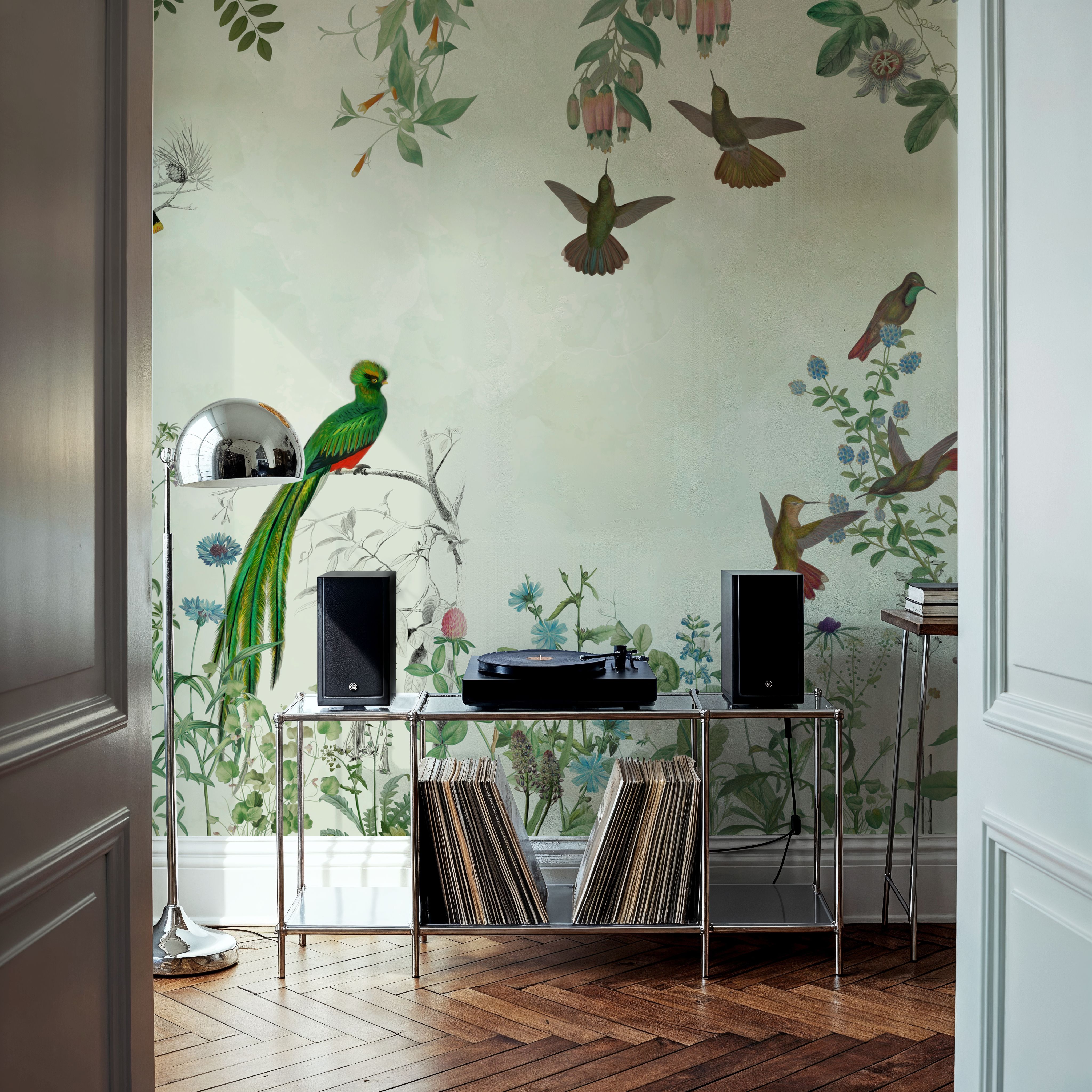 Fields of Birds and Flowers