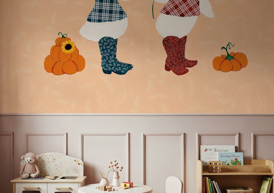 Ducks in the Pumpkin Patch IV