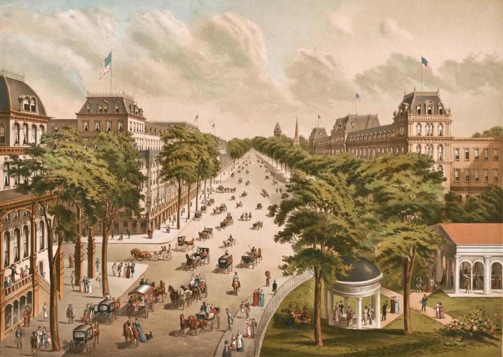 Vintage Saratoga Springs, New York