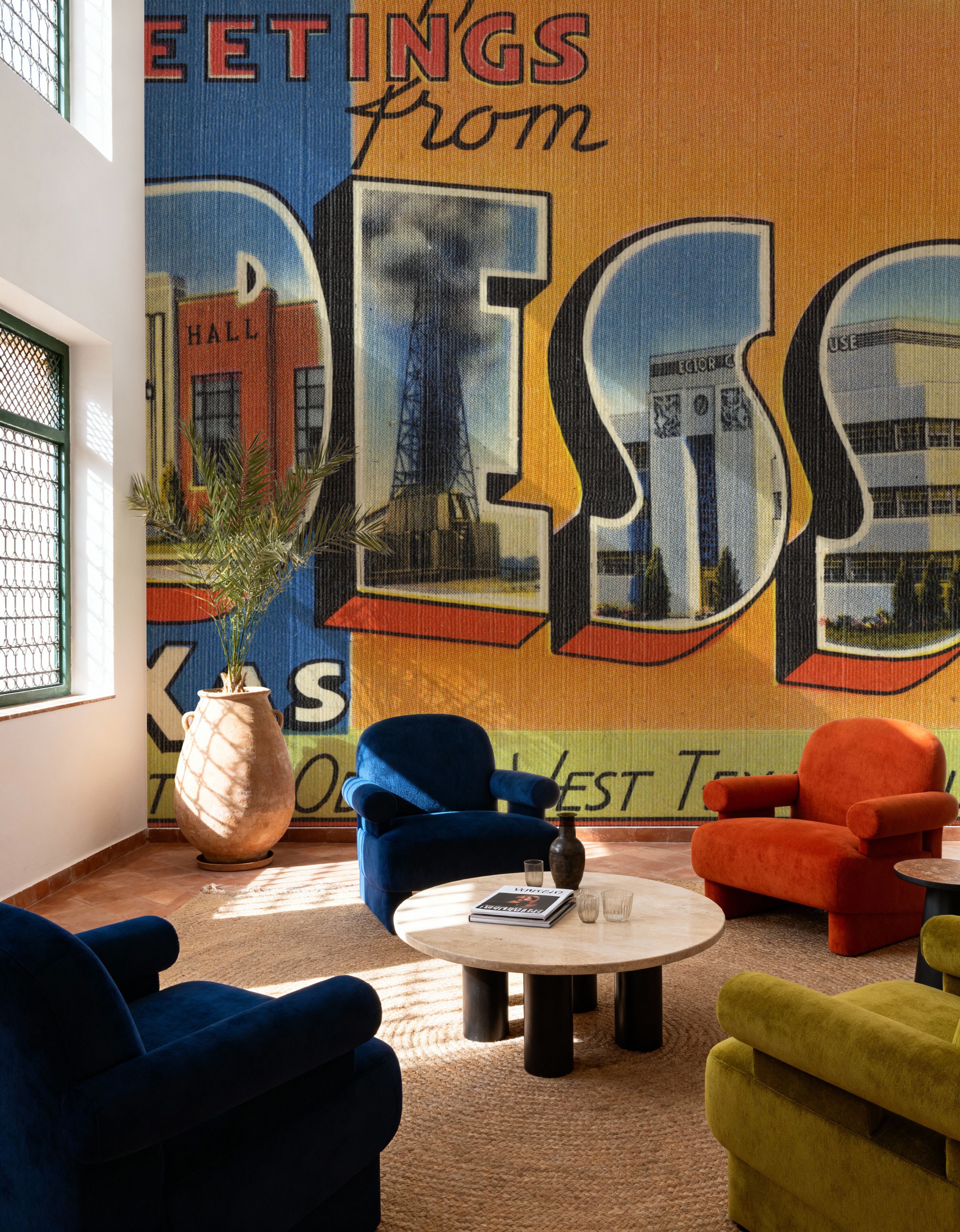 Greetings from Odessa - Screenprint Postcard