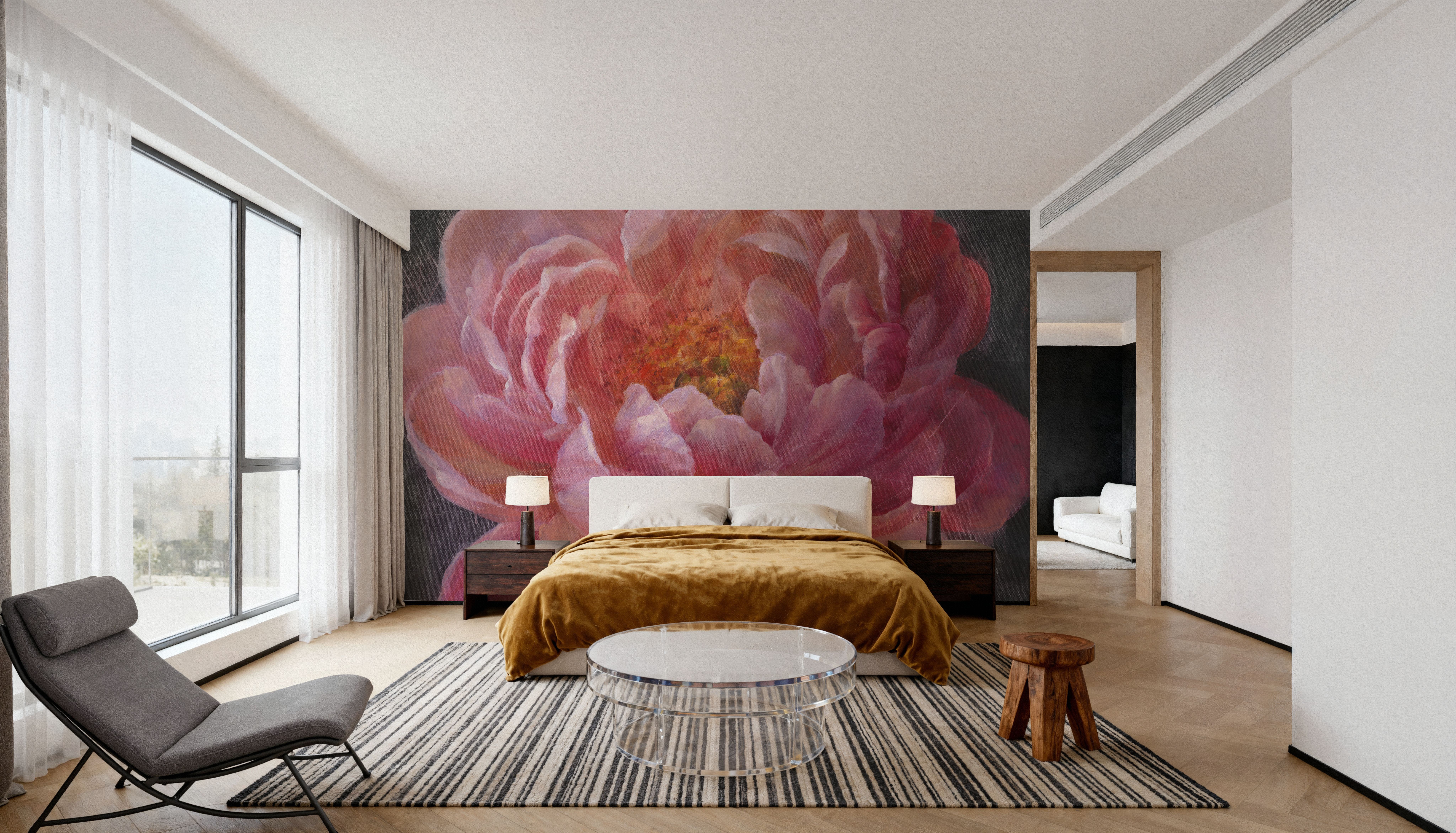 Vivid Floral, Papier peint