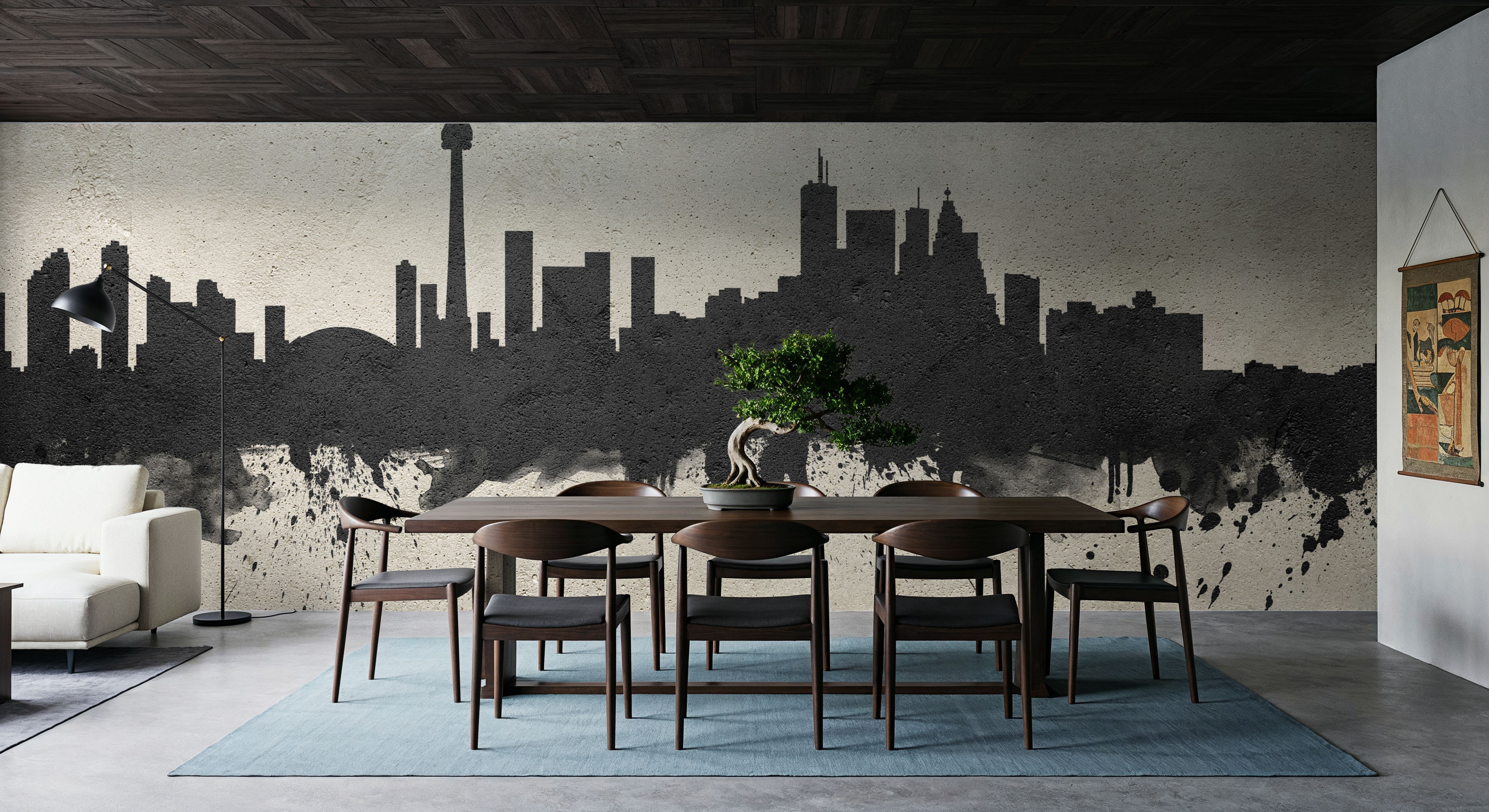 Toronto Canada Skyline Concrete