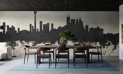 Toronto Canada Skyline Concrete