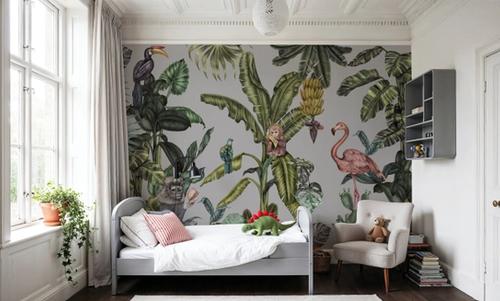 Monkeys With Birds,