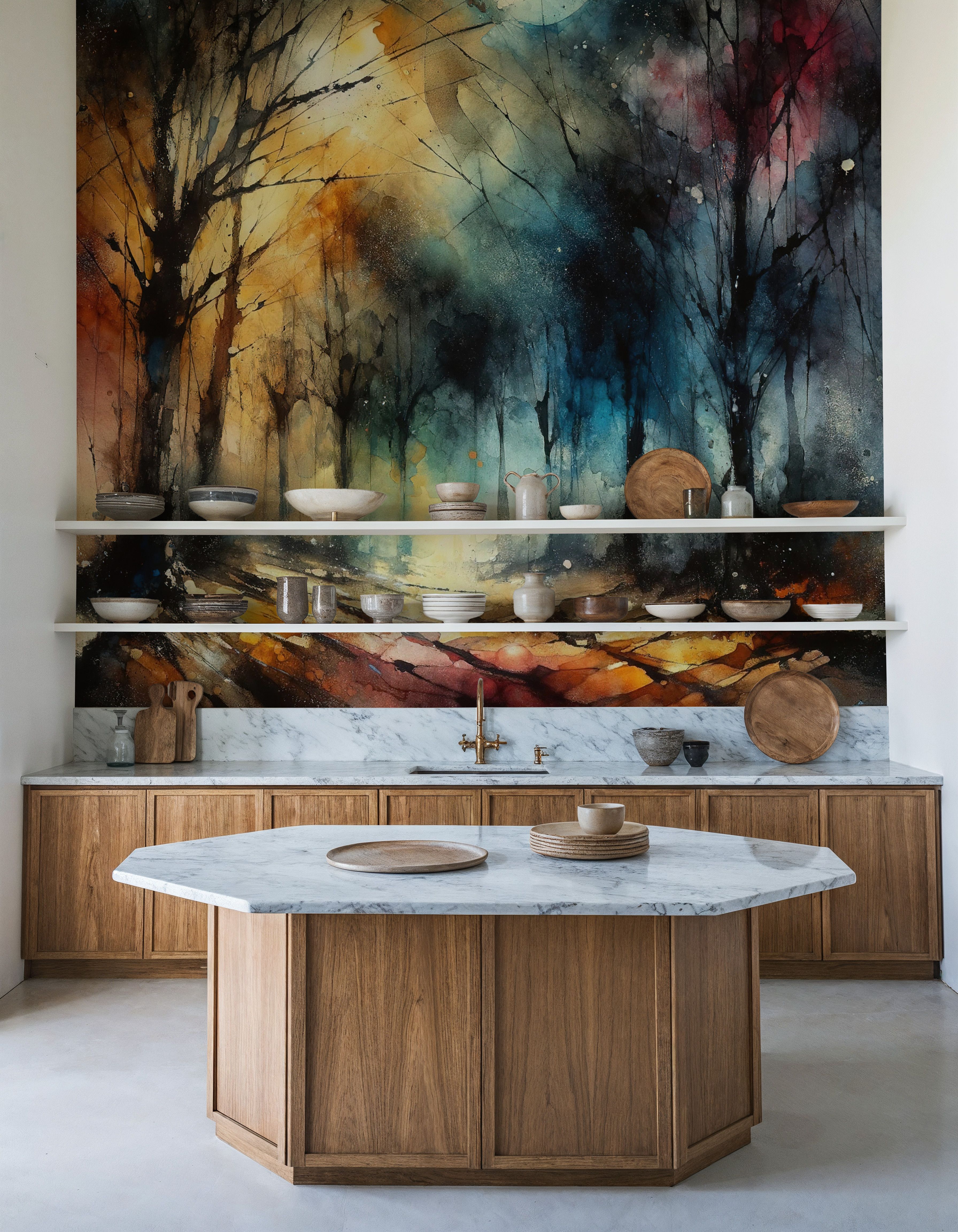 Moonlit Enchanted Forest