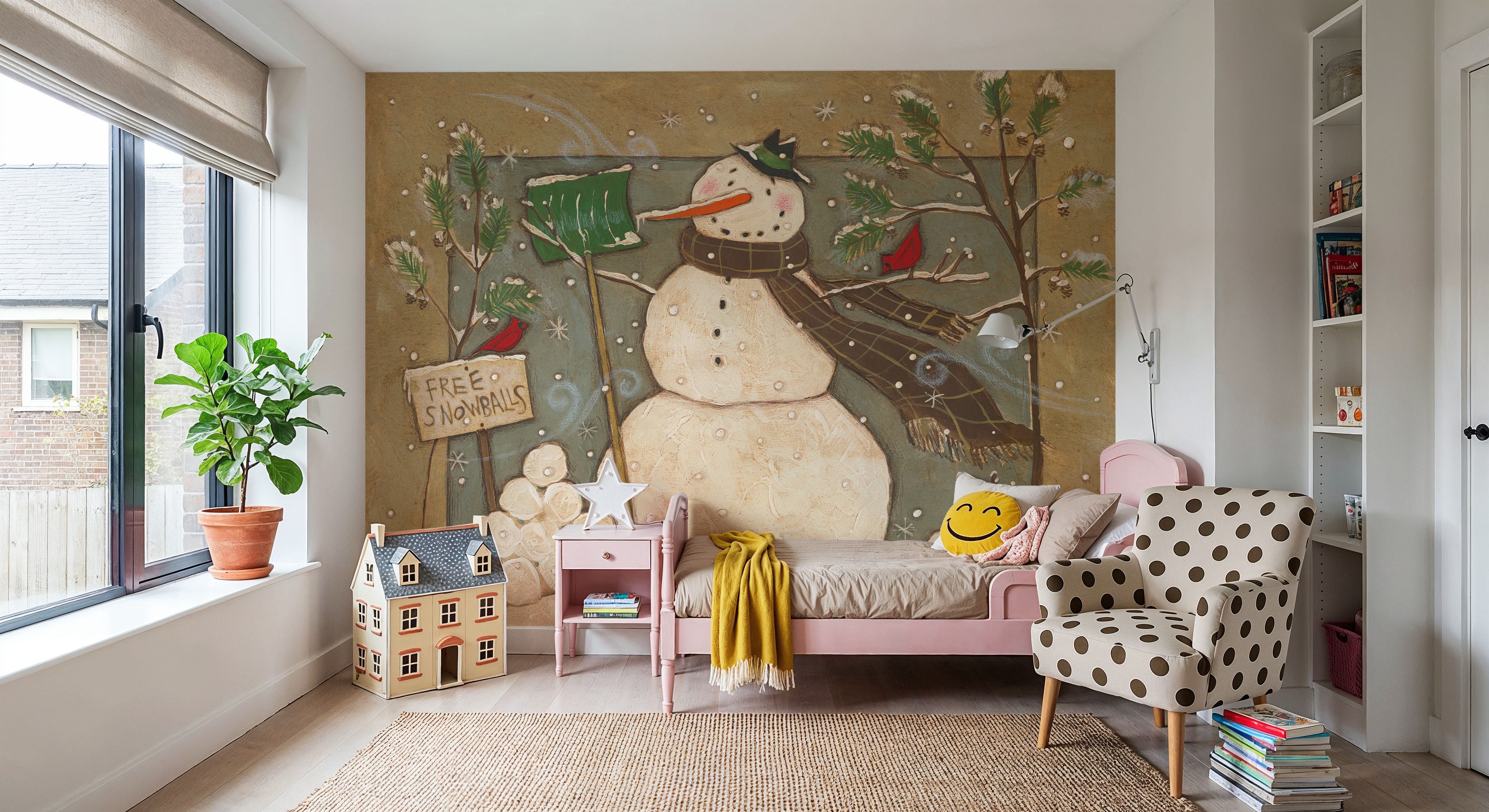 Seasonal Snowman I